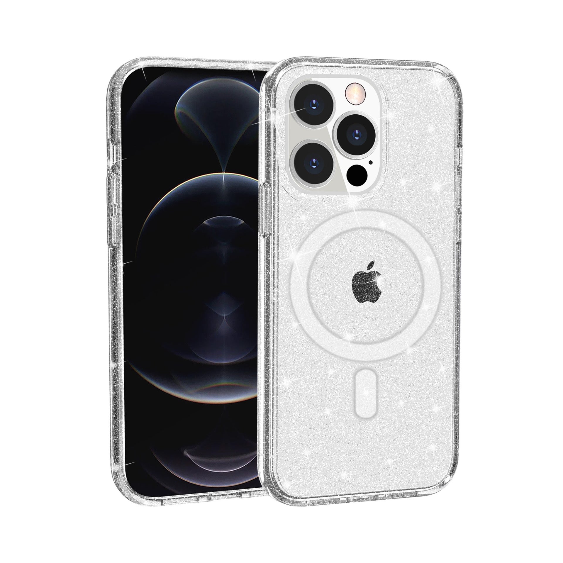 iPhone 11 ProMax Terminator Magsafe Glitters Hard Clear Case