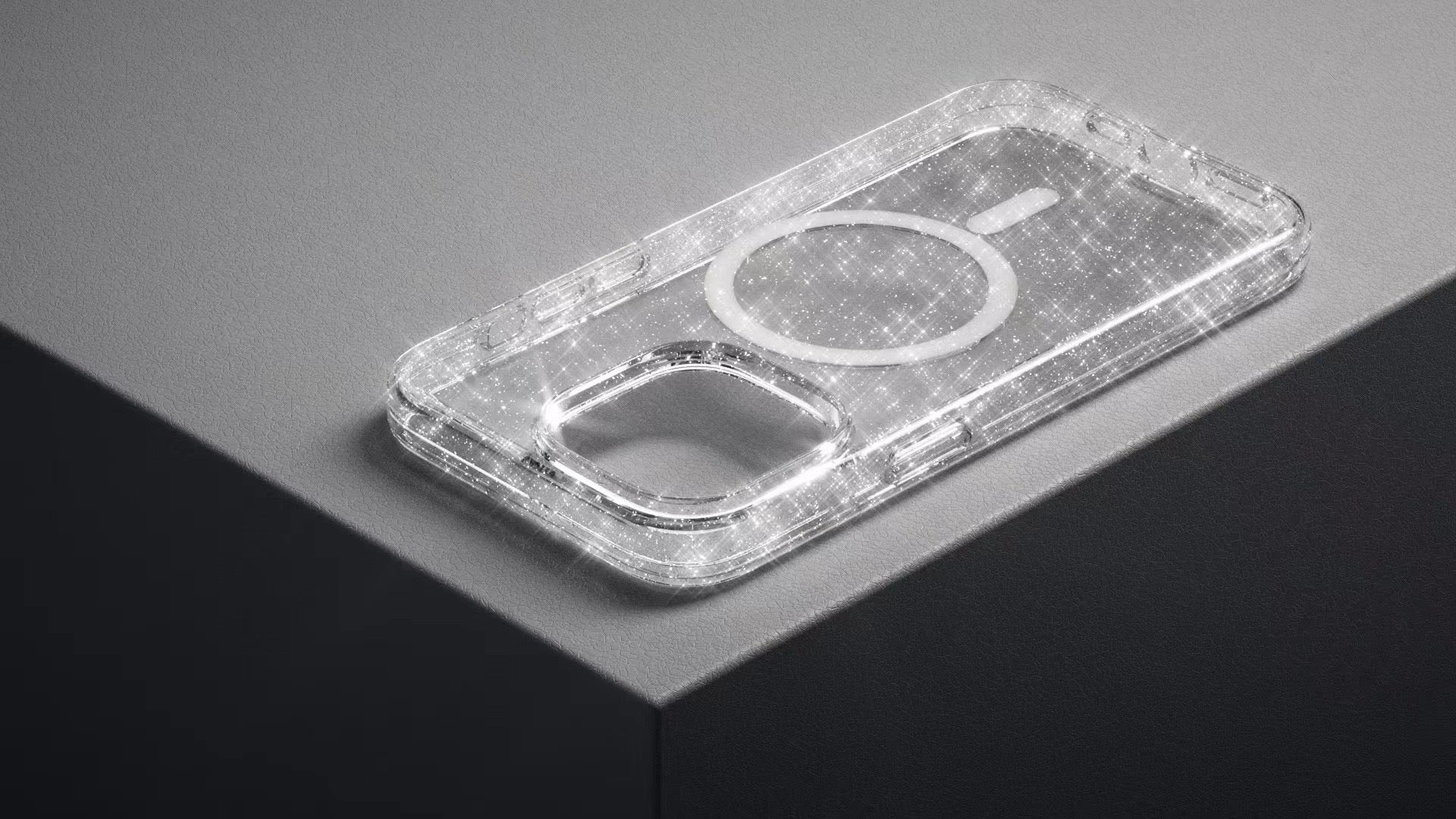 iPhone 13 Terminator Magsafe Glitters Hard Clear Case