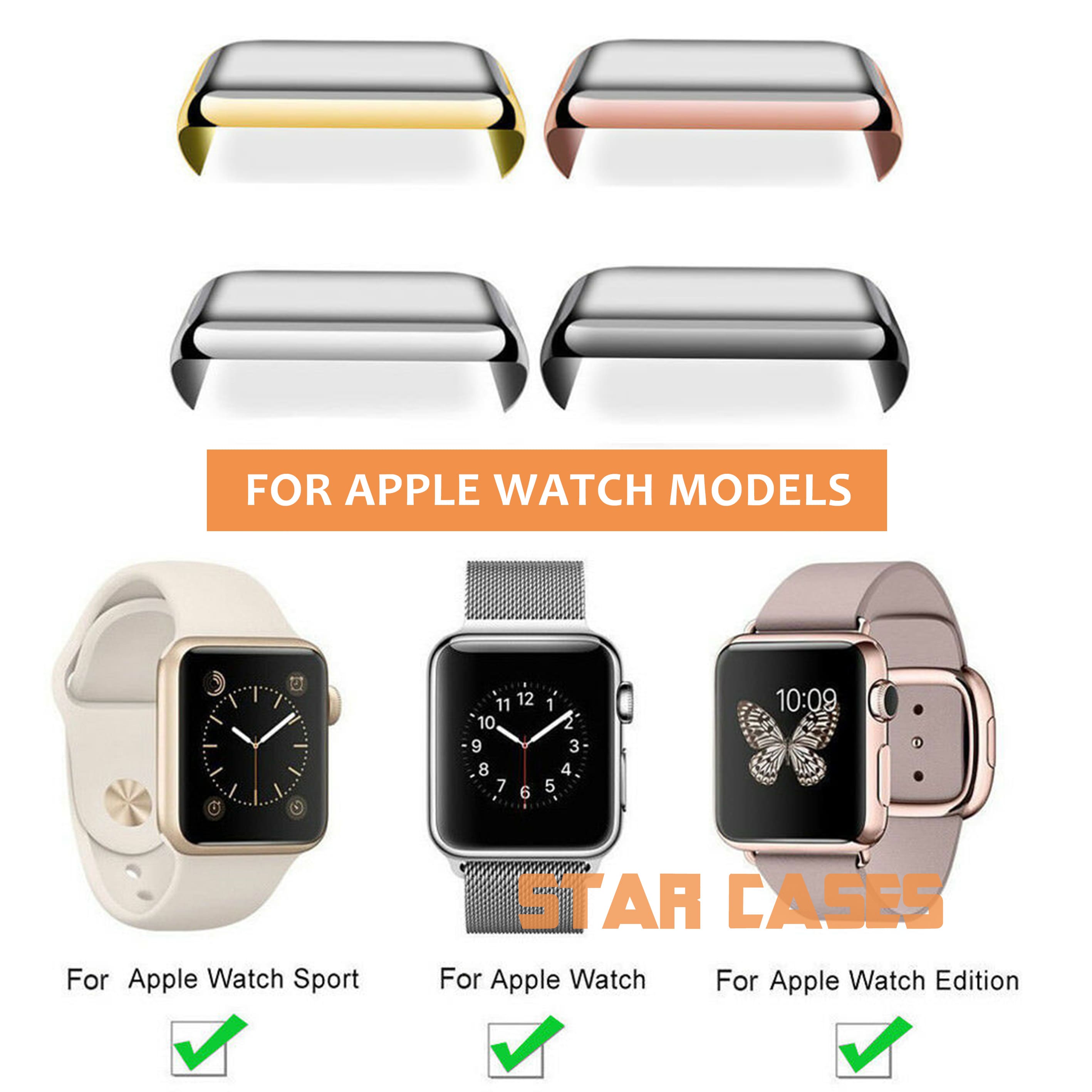 Apple Watch Soft Screen Protector Case