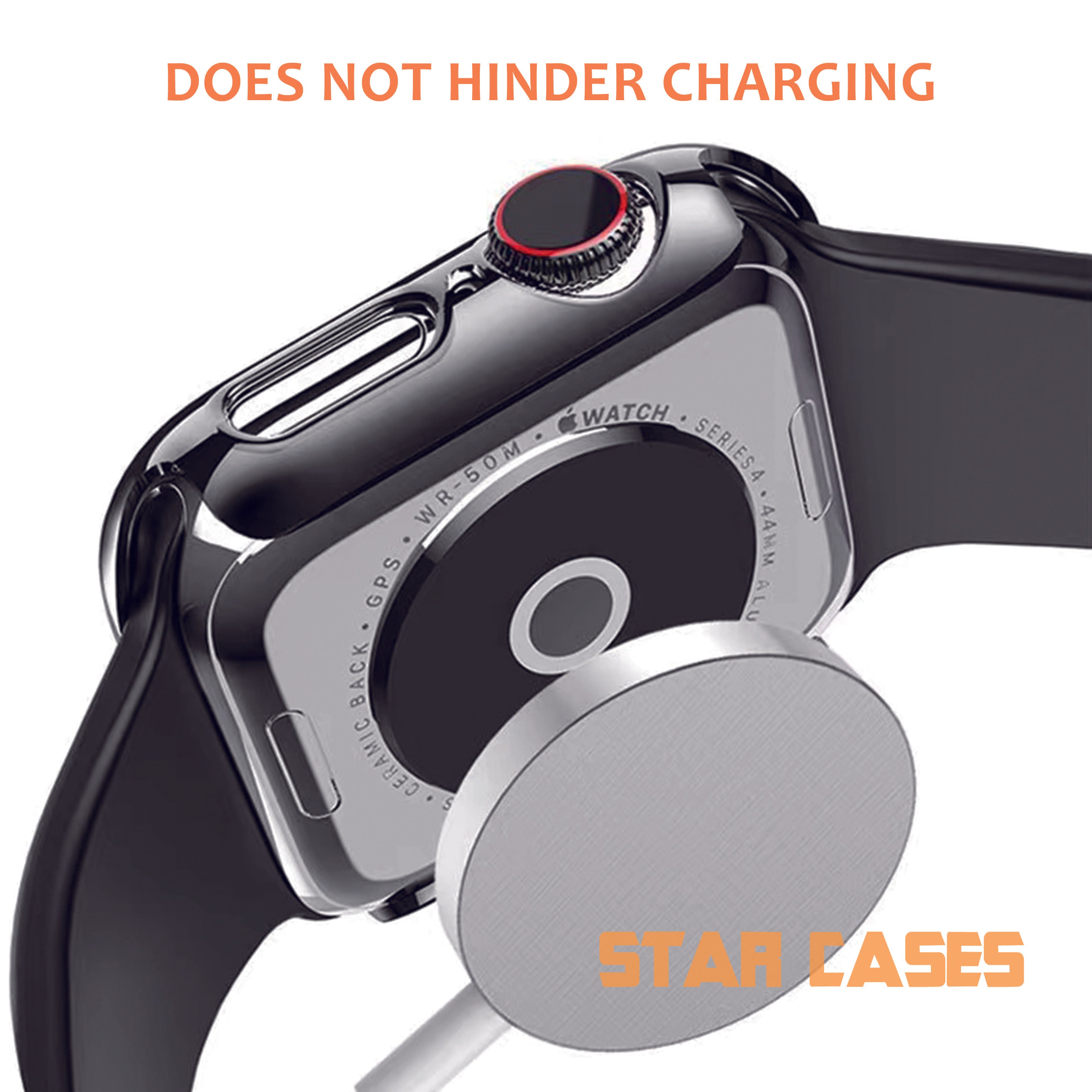 Apple Watch Tempered Glass+Hard PC Cover