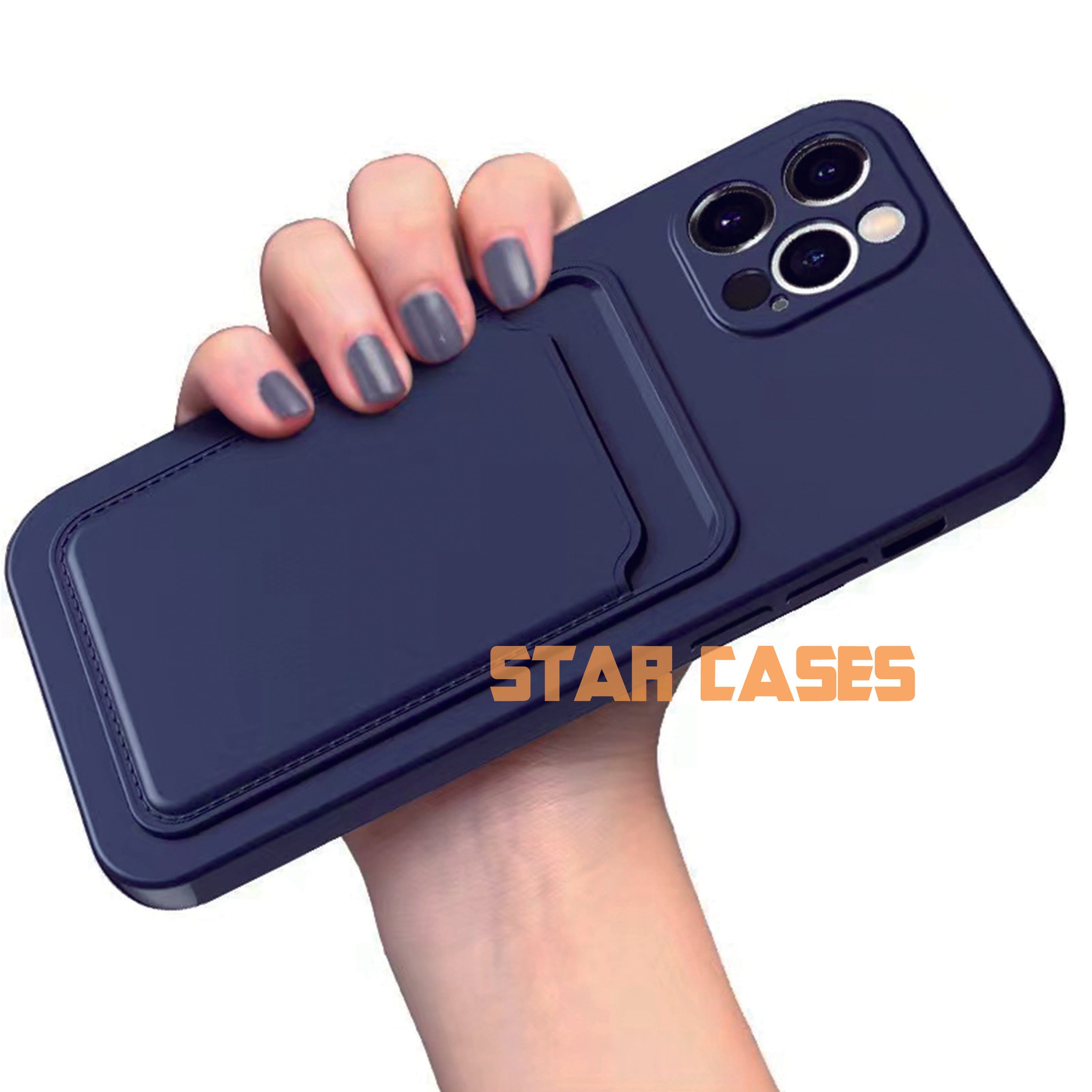 iPhone 7Plus/8Plus Back Card Silicone Case