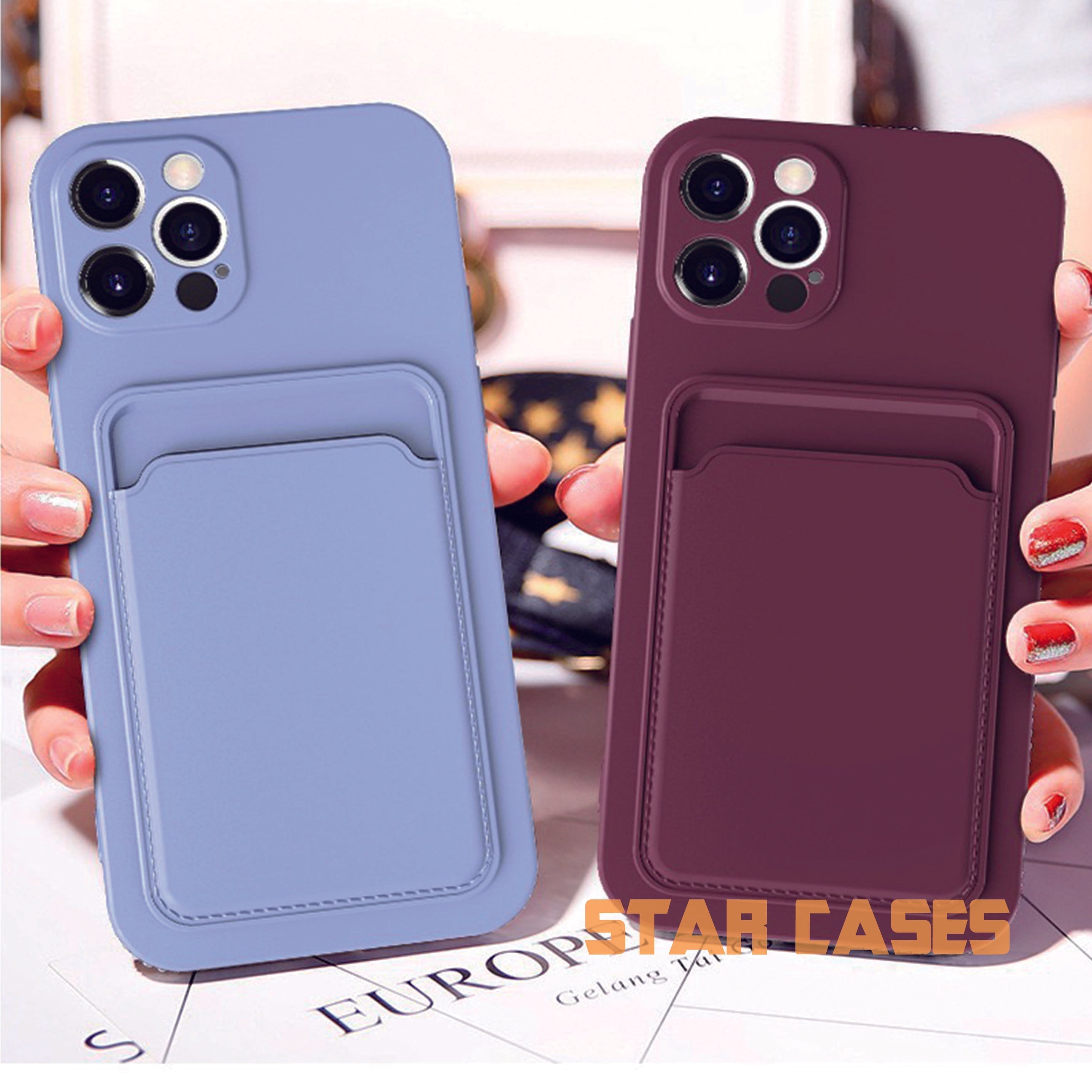 iPhone XR Back Card Silicone Case