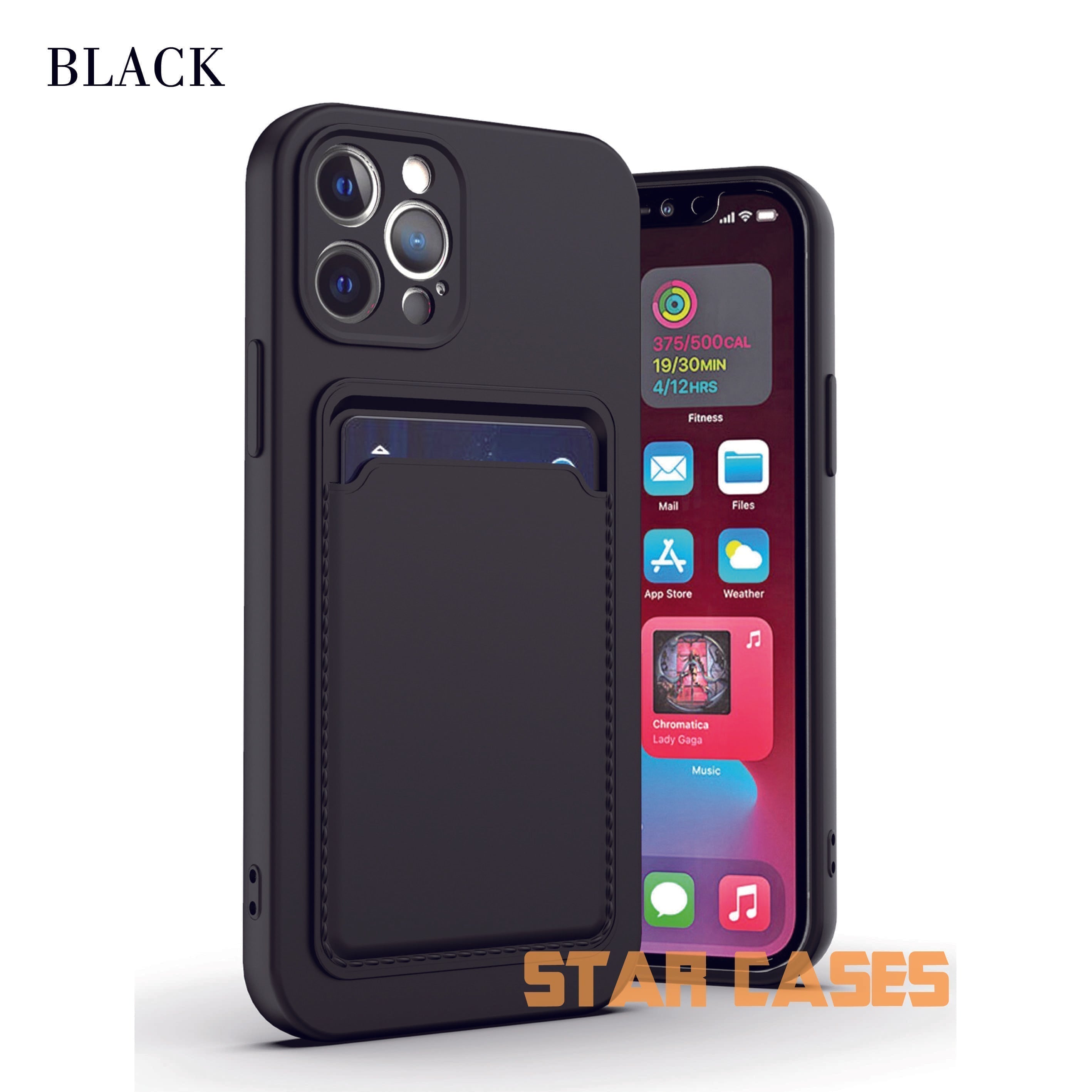 iPhone XsMax Back Card Silicone Case