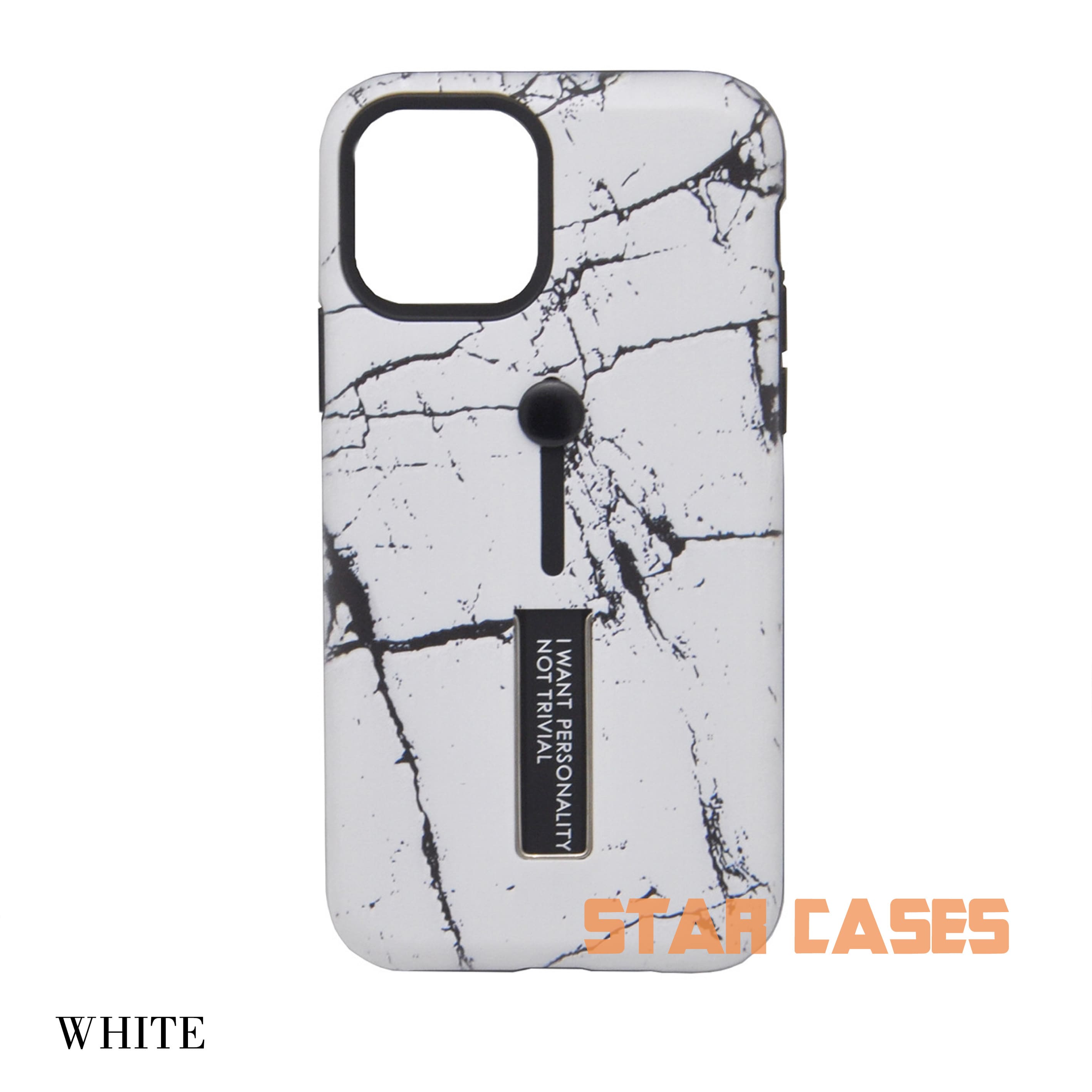 iPhone Xs Max Marble Shockproof Holder Case