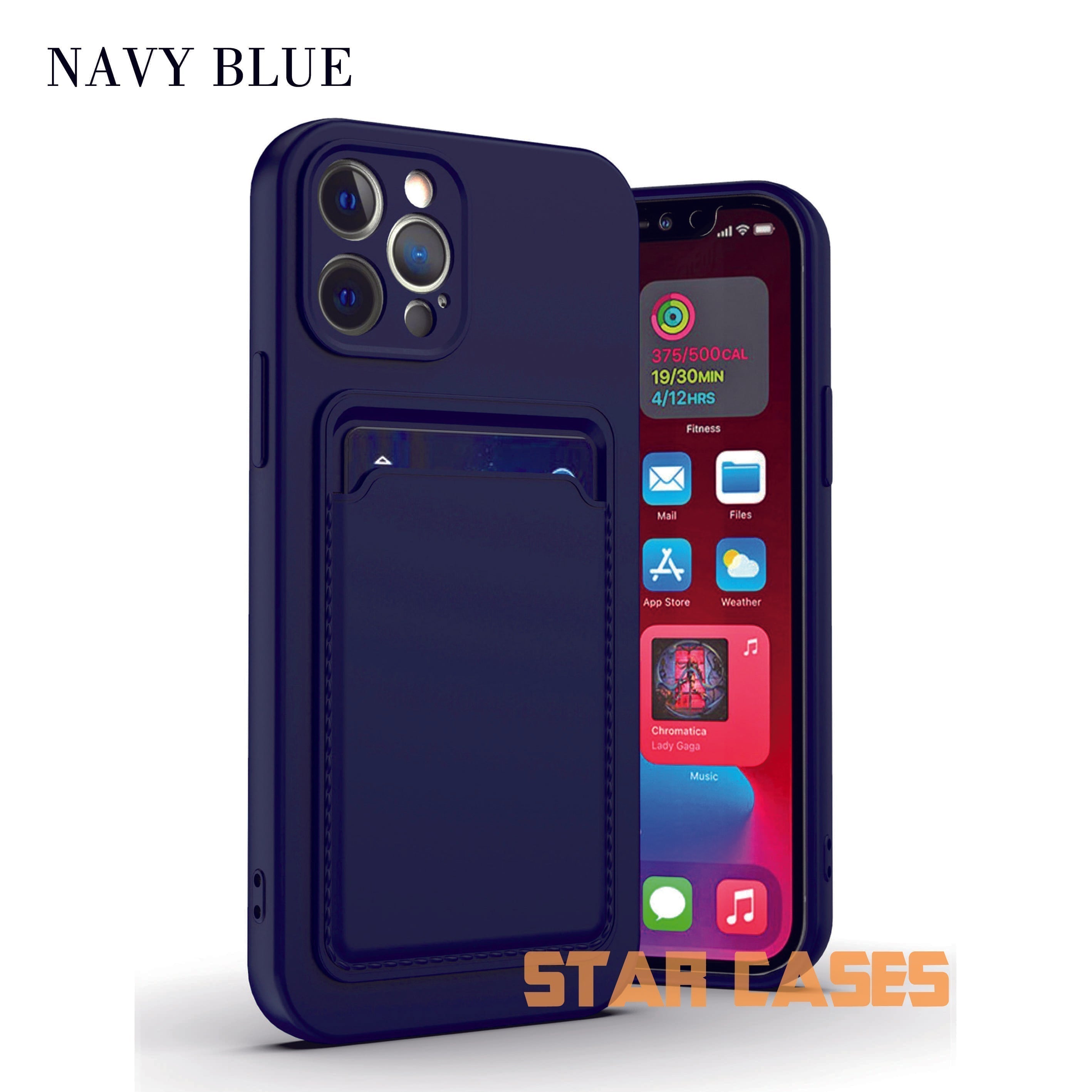 iPhone XsMax Back Card Silicone Case