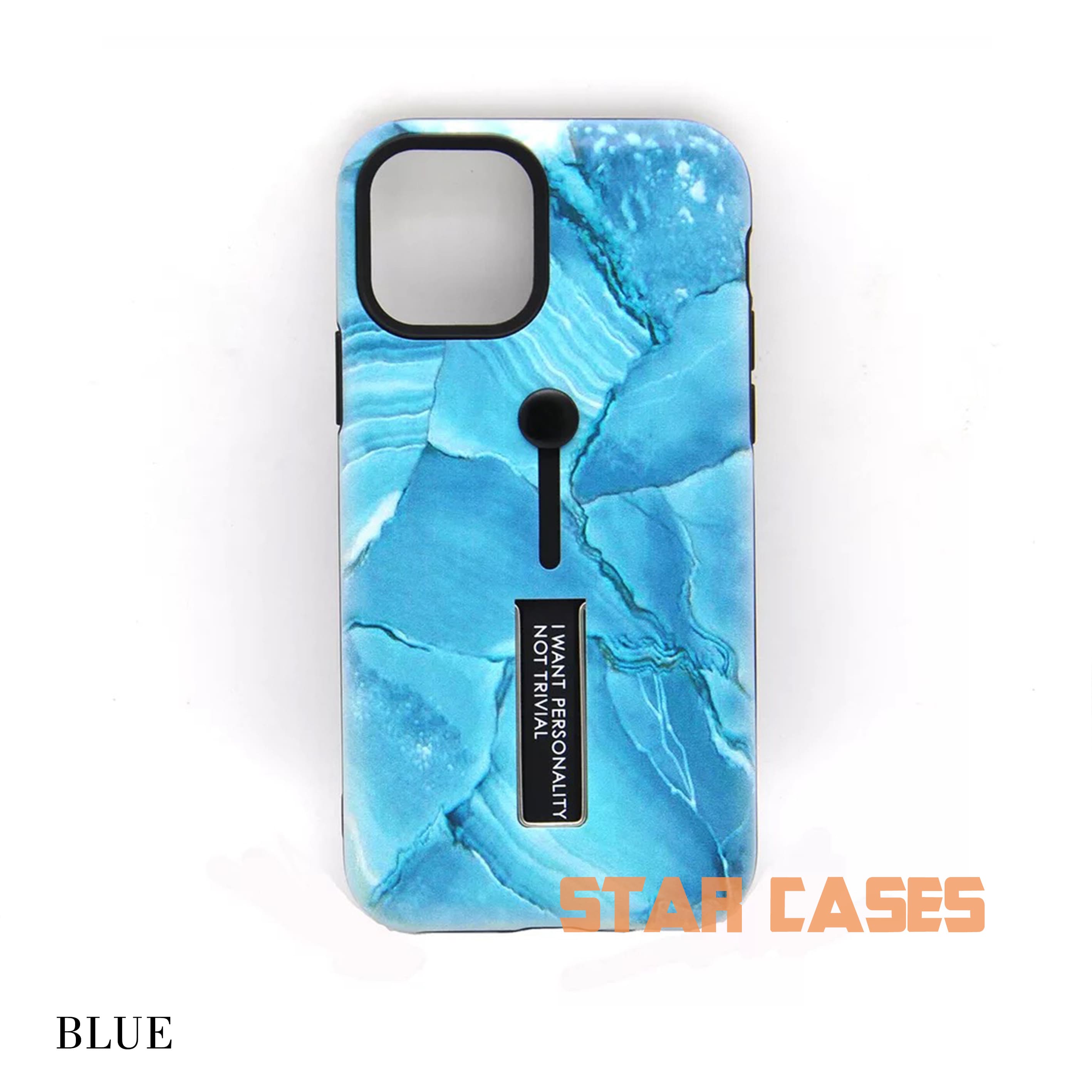 iPhone 11 Pro Max Marble Shockproof Holder Case