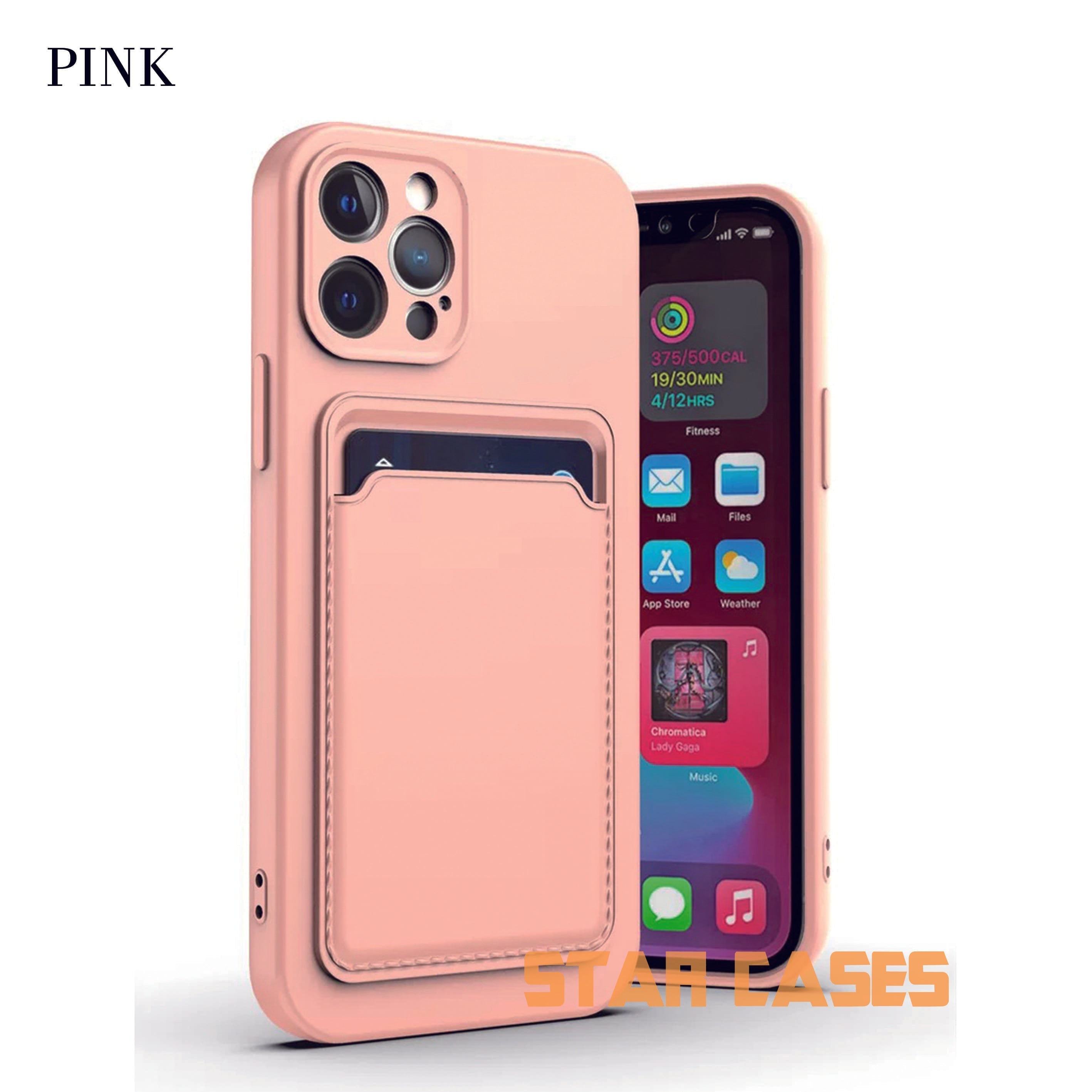 iPhone X/XS Back Card Silicone Case