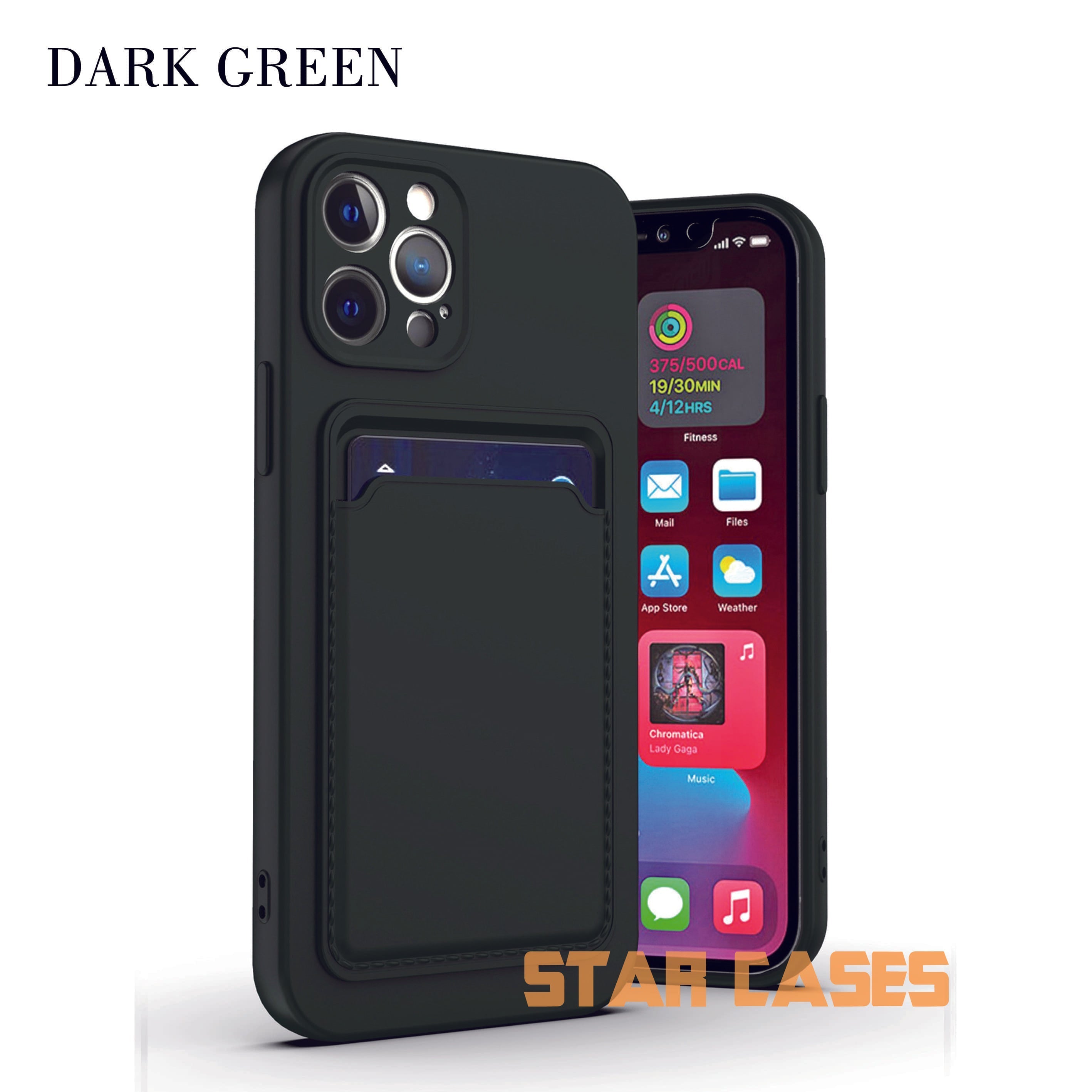 iPhone X/XS Back Card Silicone Case