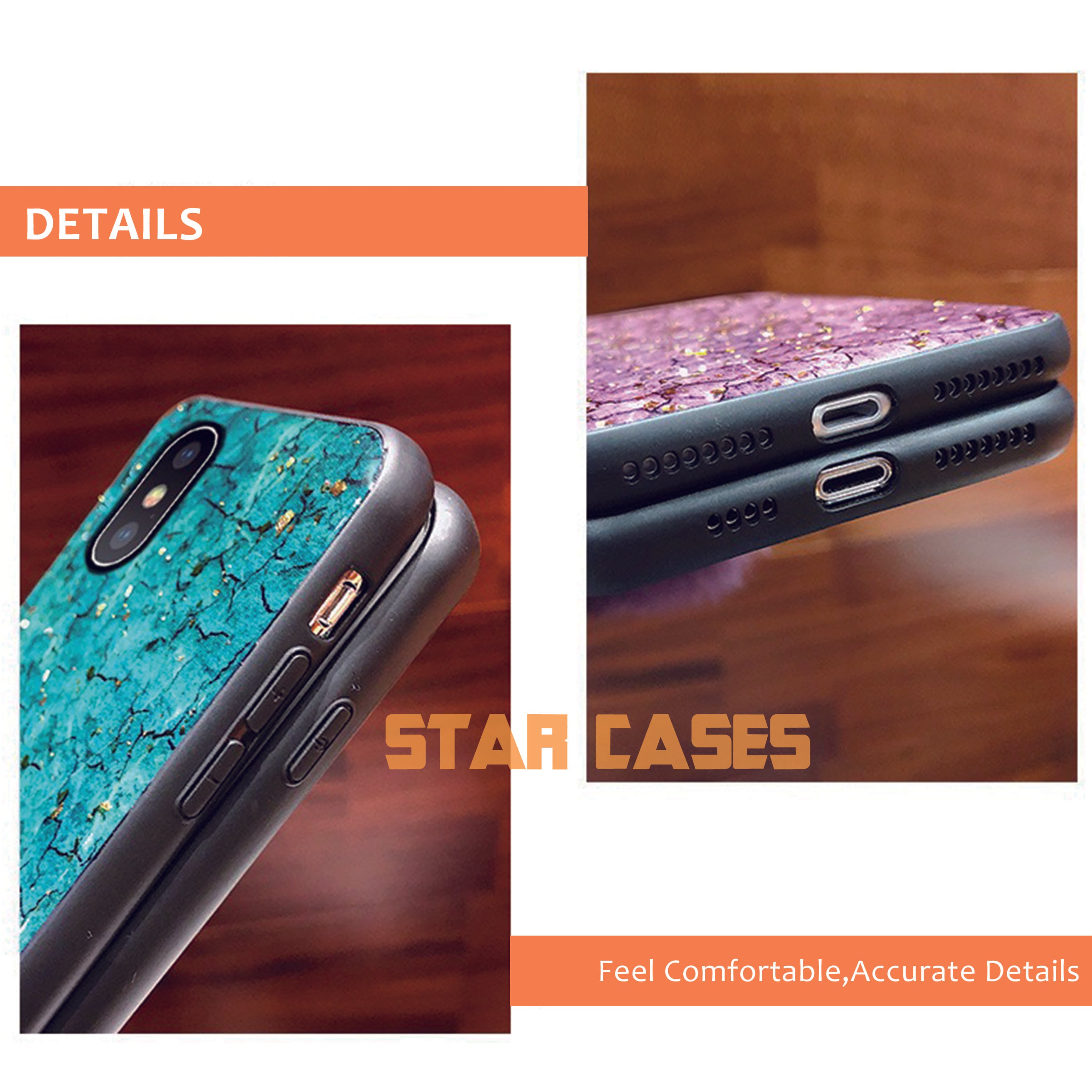 iPhone Marble Diamond Case