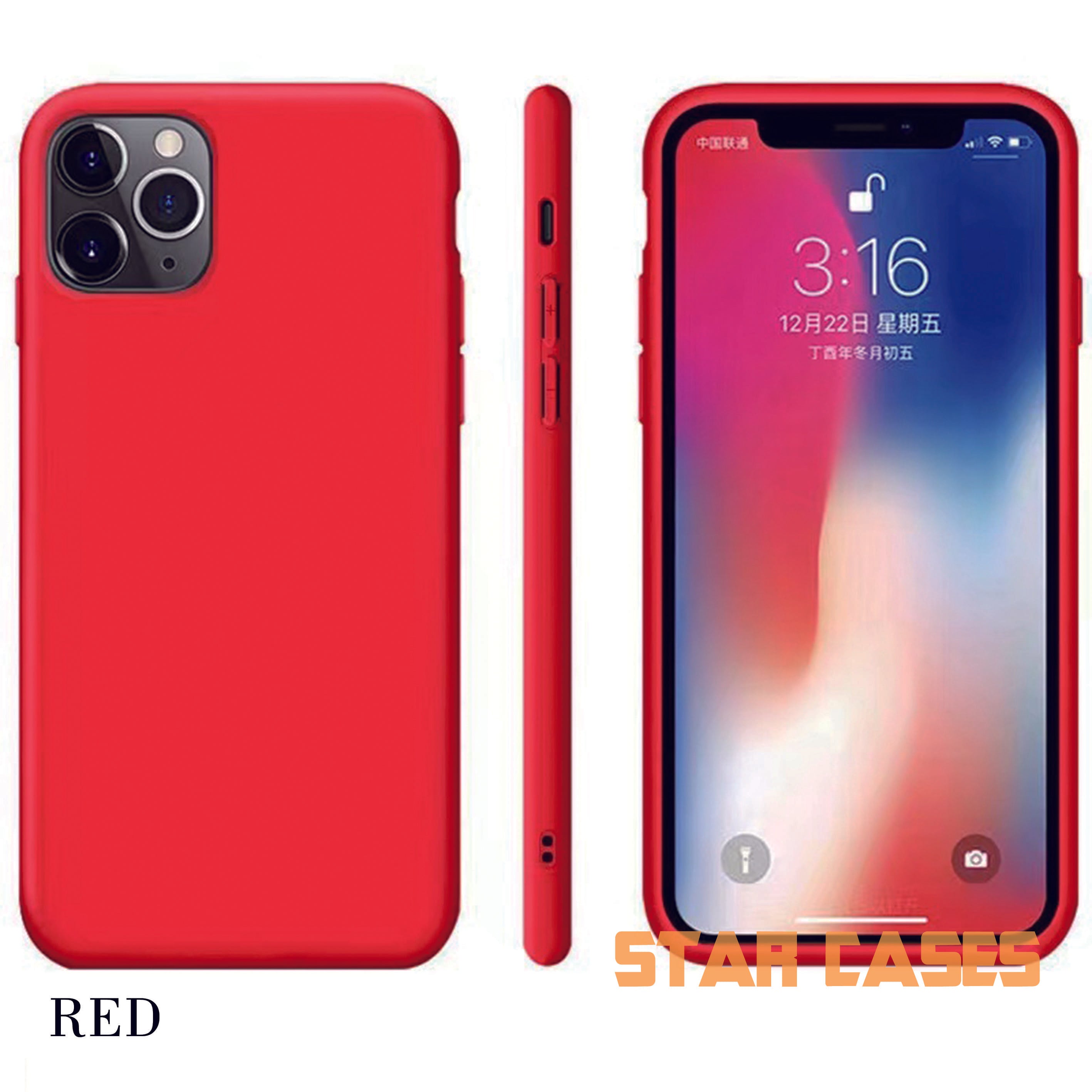 iPhone 12/12 Pro Solid Silicone Case