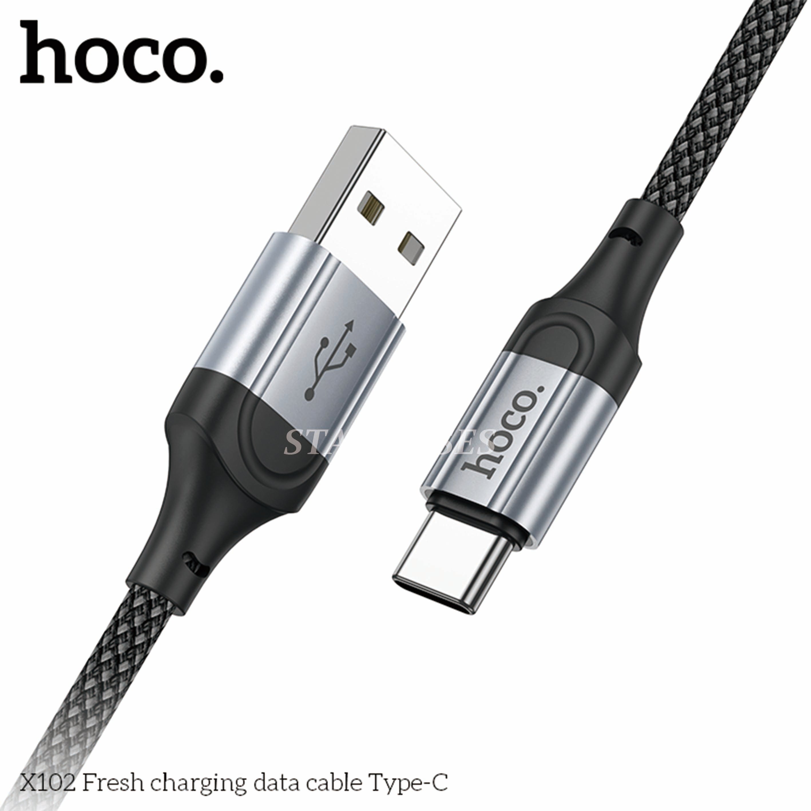 Hoco x102 USB to USB C 1 Metre Fast Charging Cable