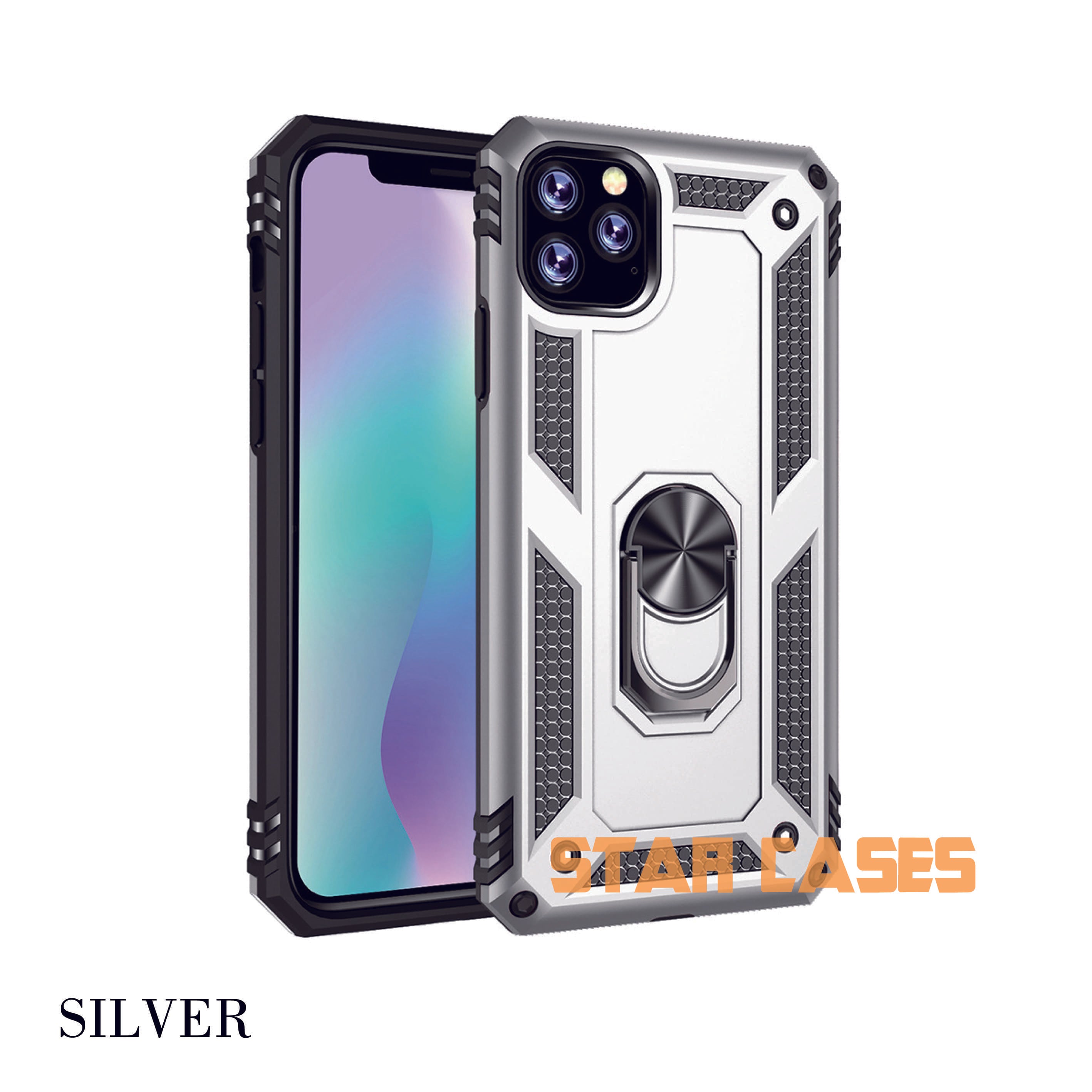 iPhone X/Xs Military Ring Holder Magnetic Case