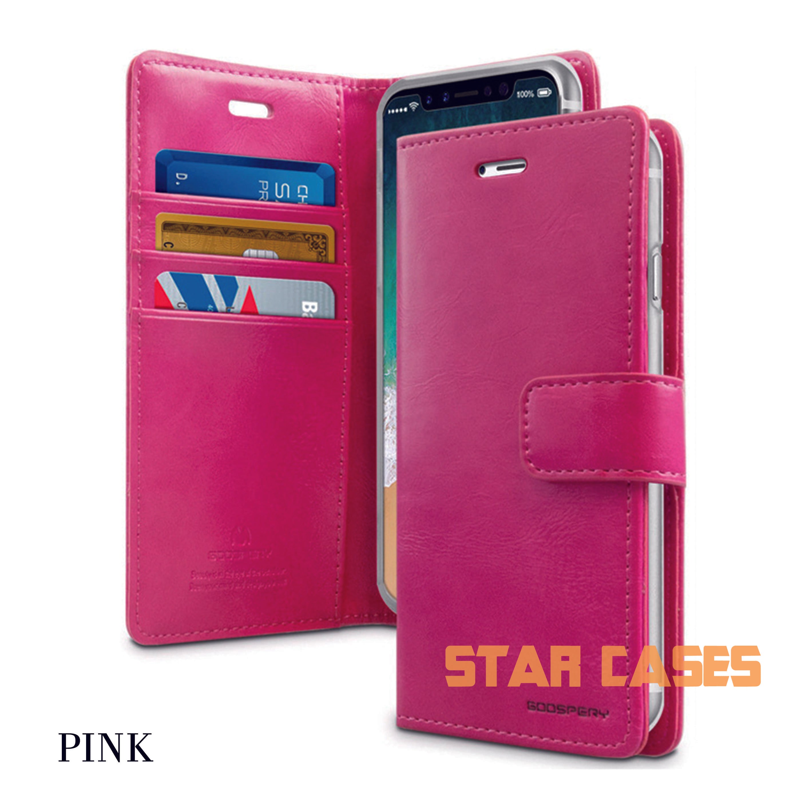 iPhone 14 Pro Max BlueMoon Flip Wallet Cover