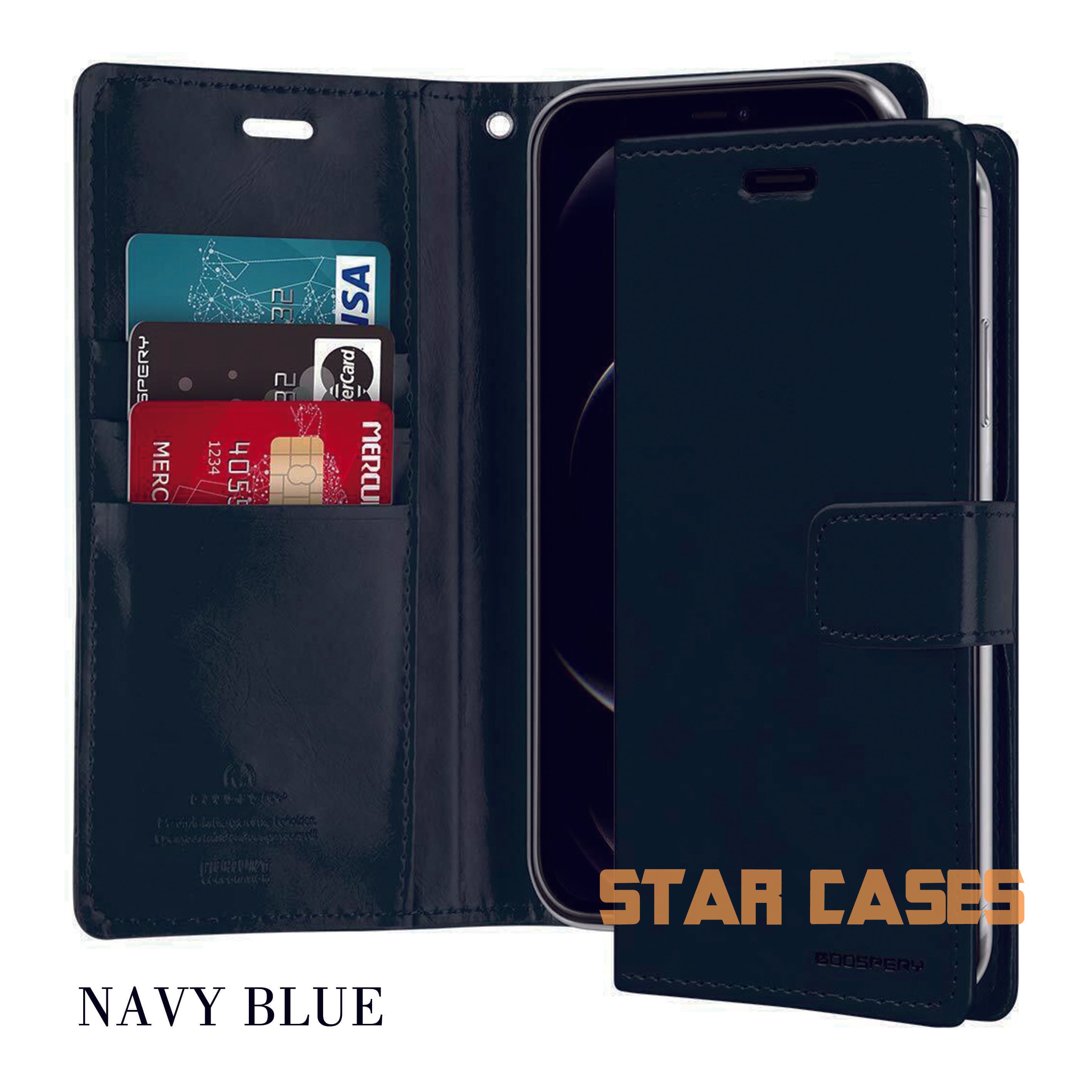 iPhone 7/8/SE2 BlueMoon Flip Wallet Cover