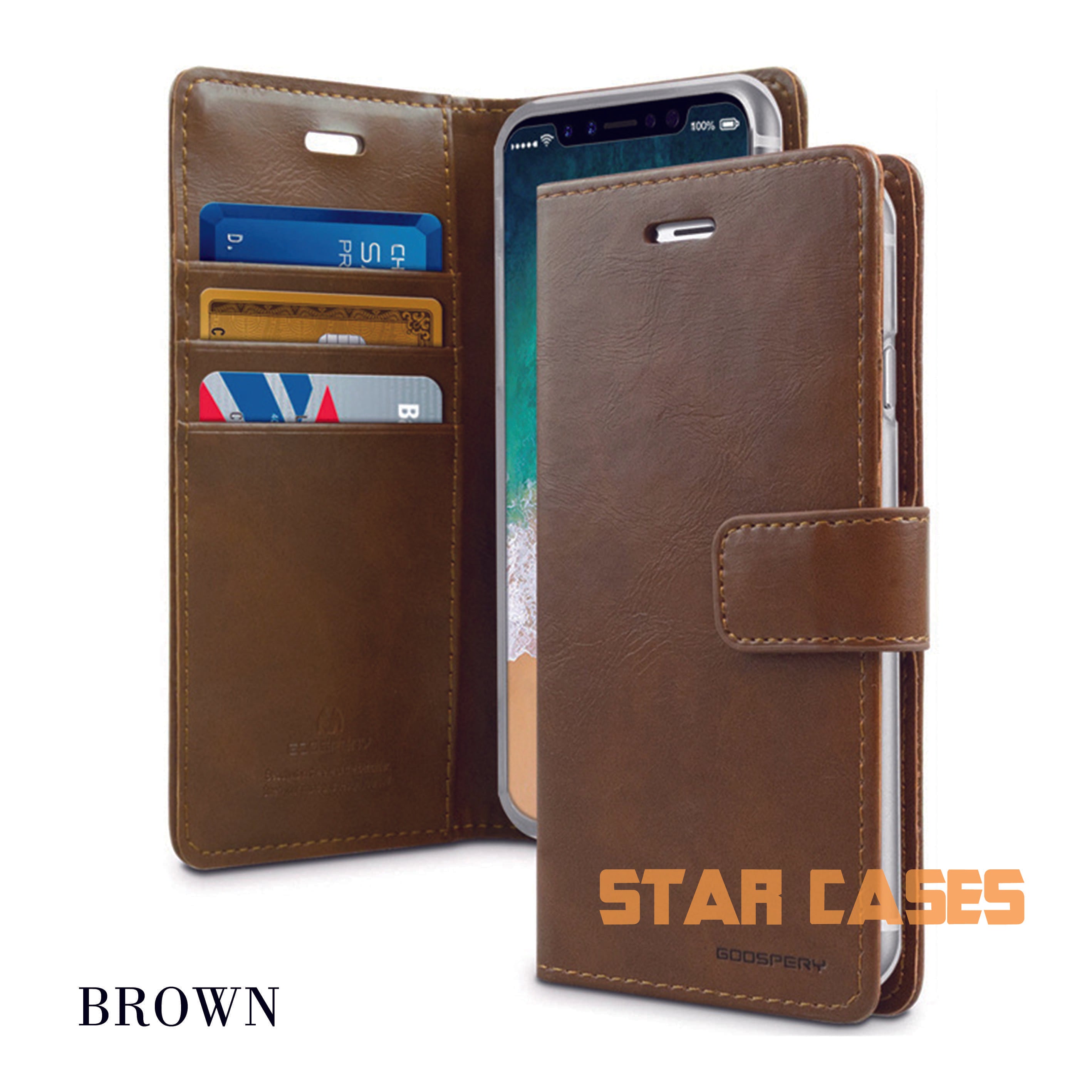 iPhone 7/8/SE2 BlueMoon Flip Wallet Cover