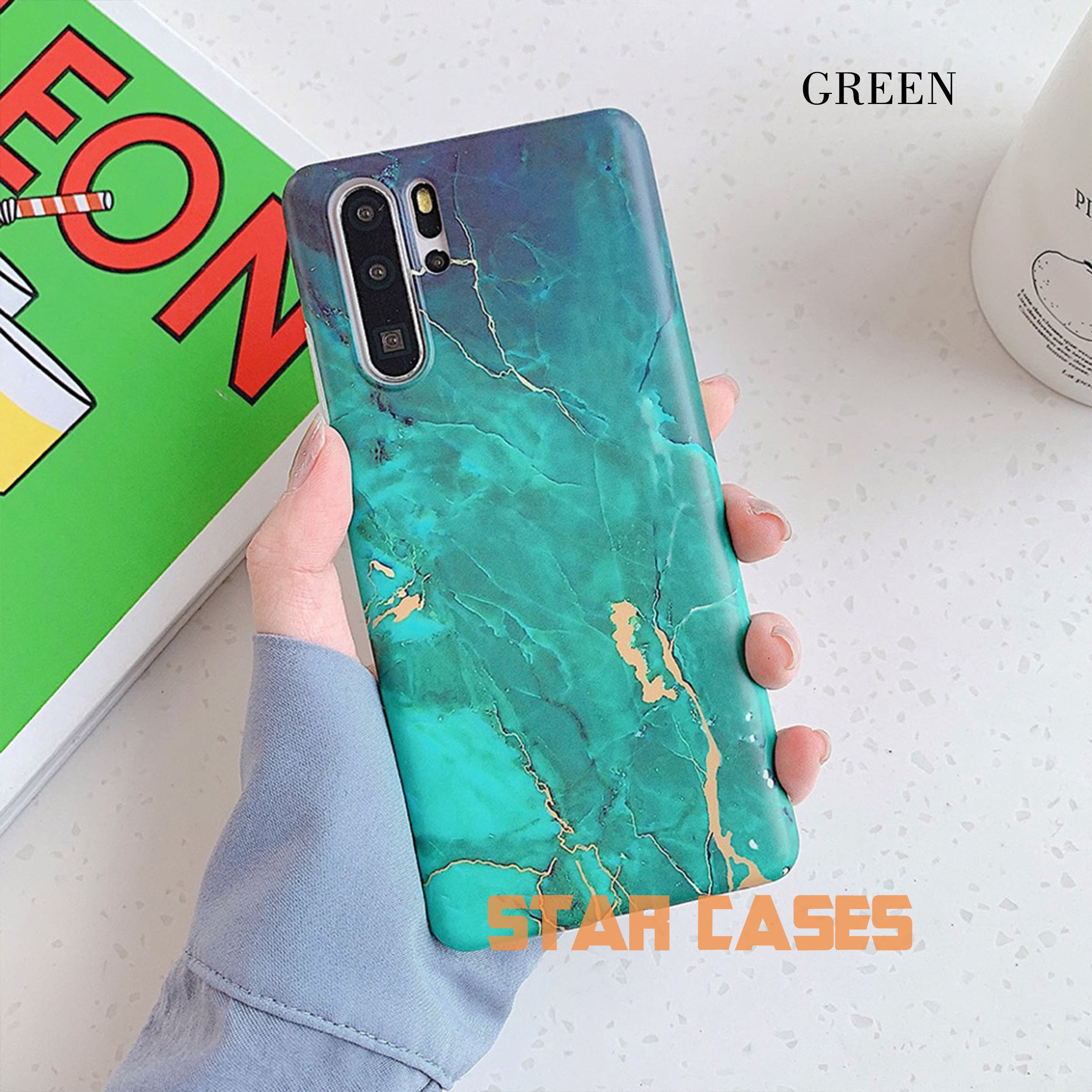 Samsung S10 Plus Marble Blooming Silicone Case