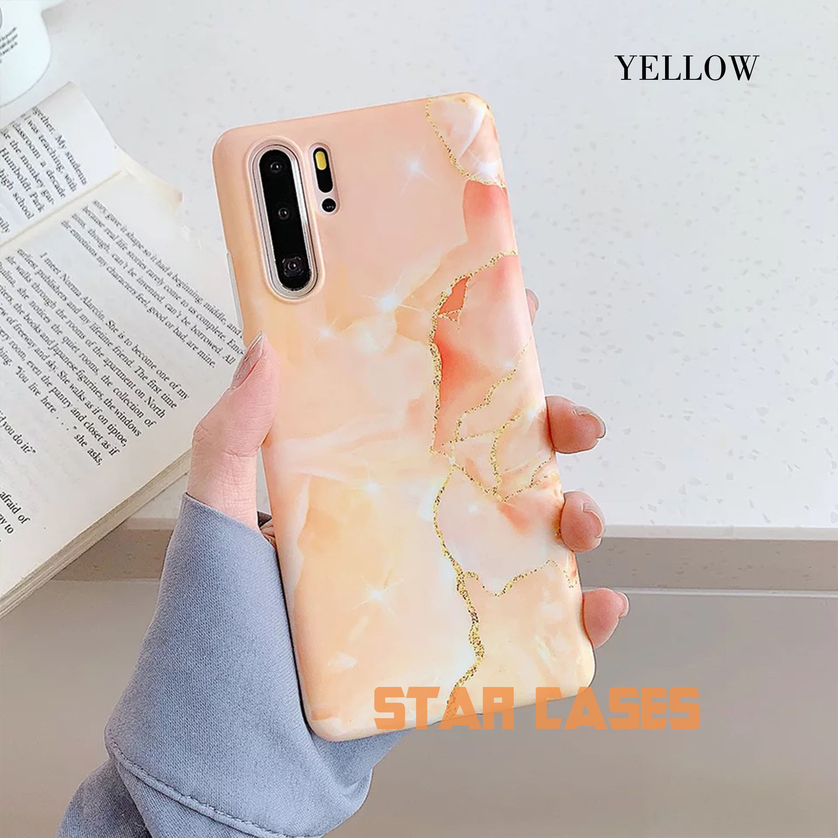 Samsung S10 Plus Marble Blooming Silicone Case