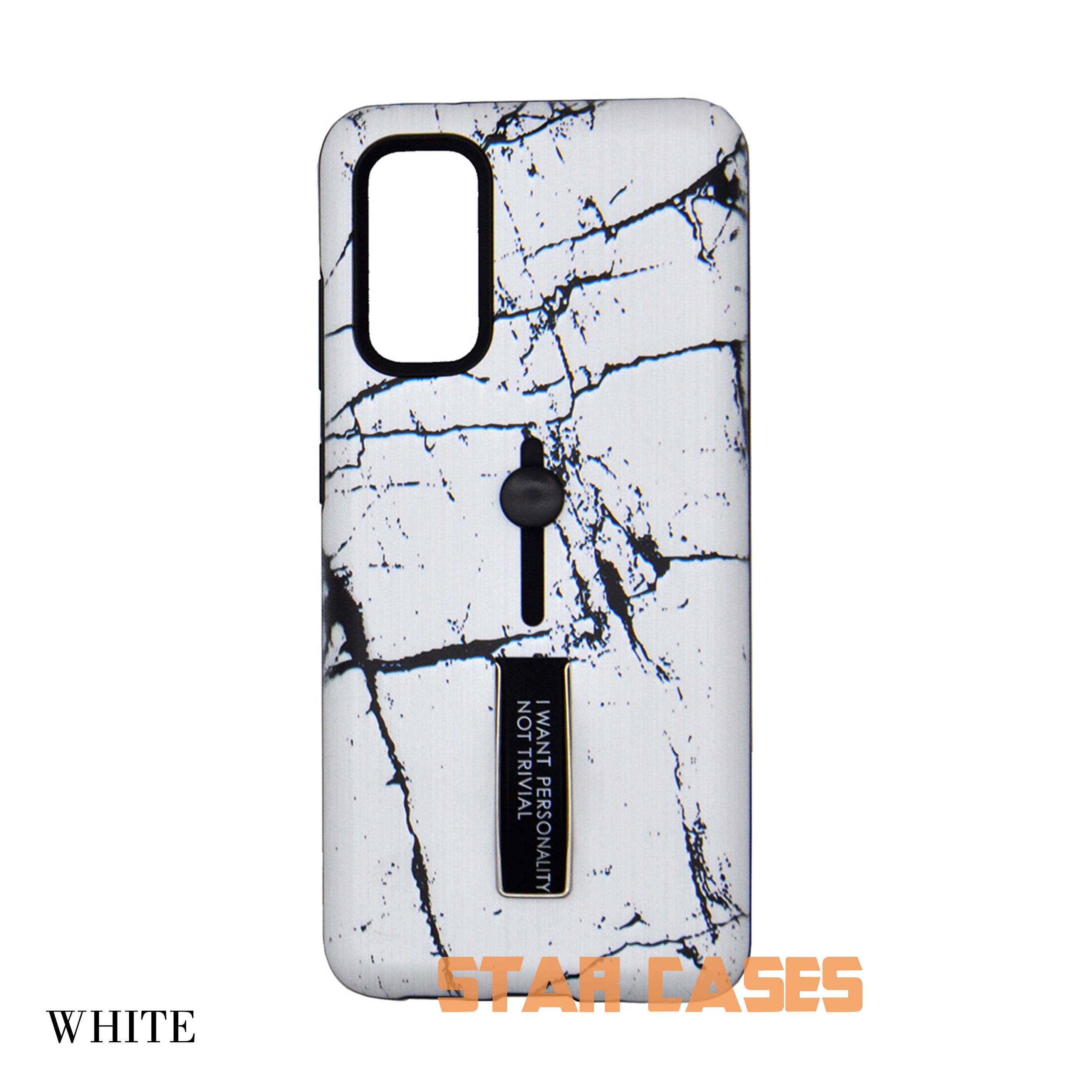 Samsung S20 Ultra Marble Shockproof Holder Case