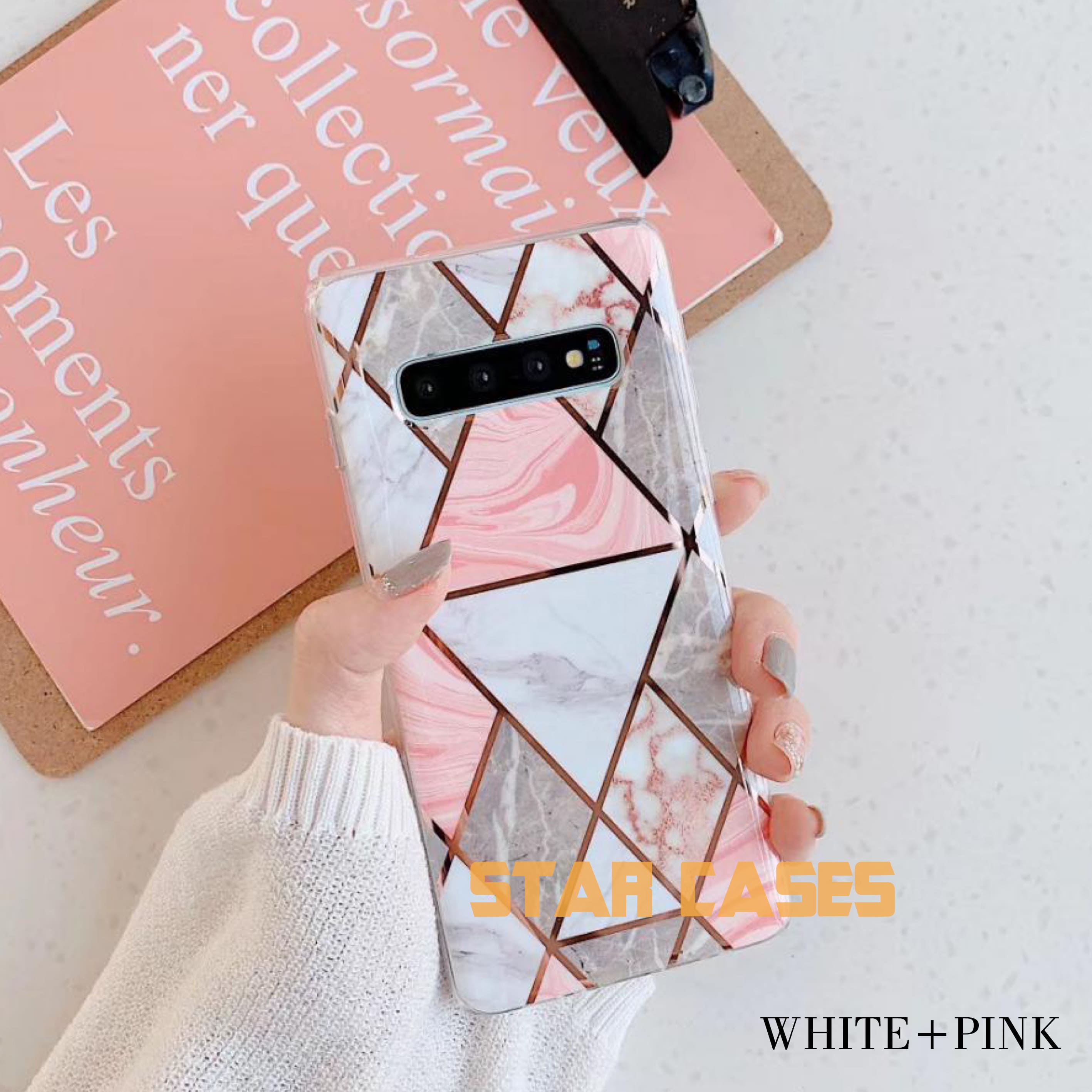 Samsung S10 Marble Diamond Soft Case