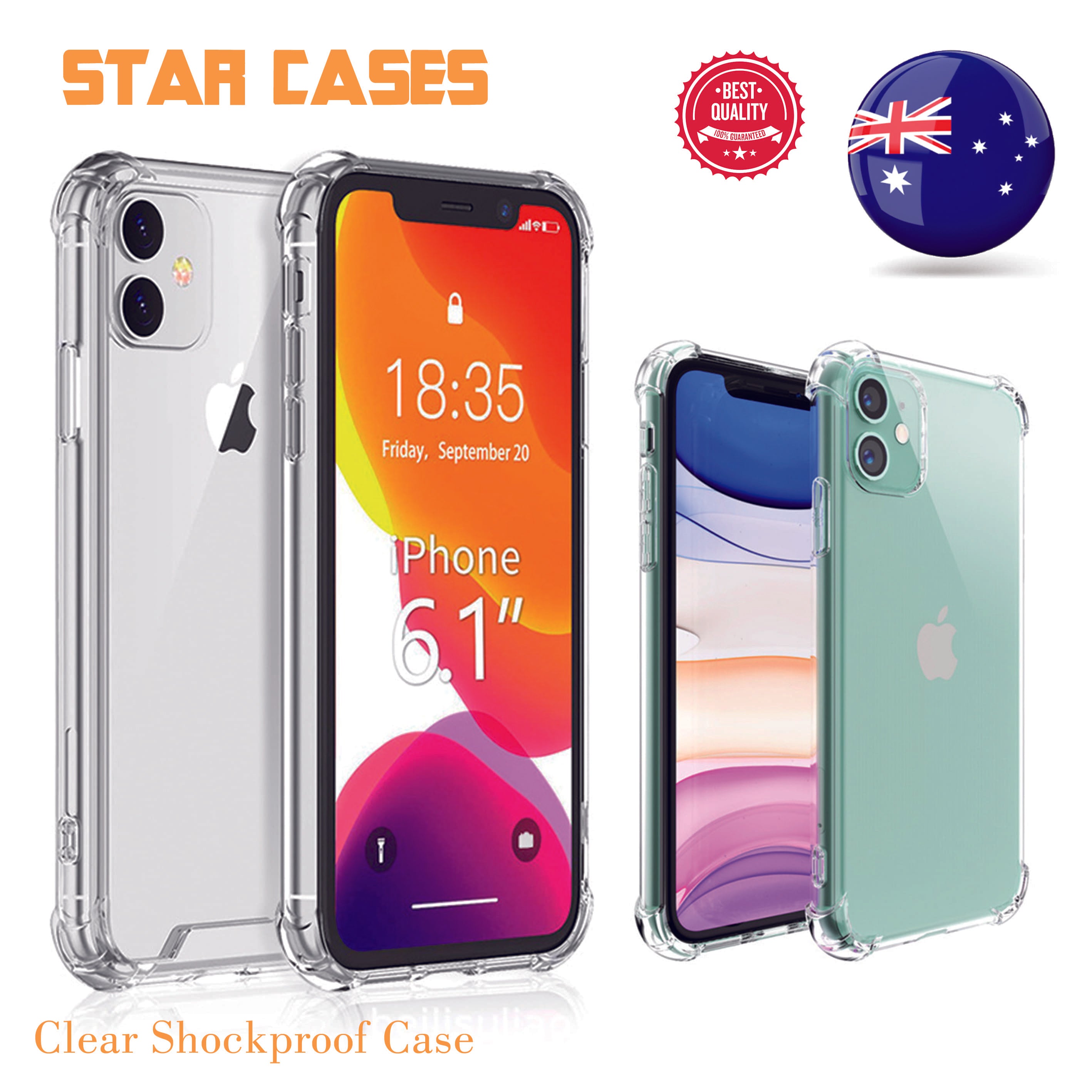 iPhone XsMax Clear Soft Bumper Case