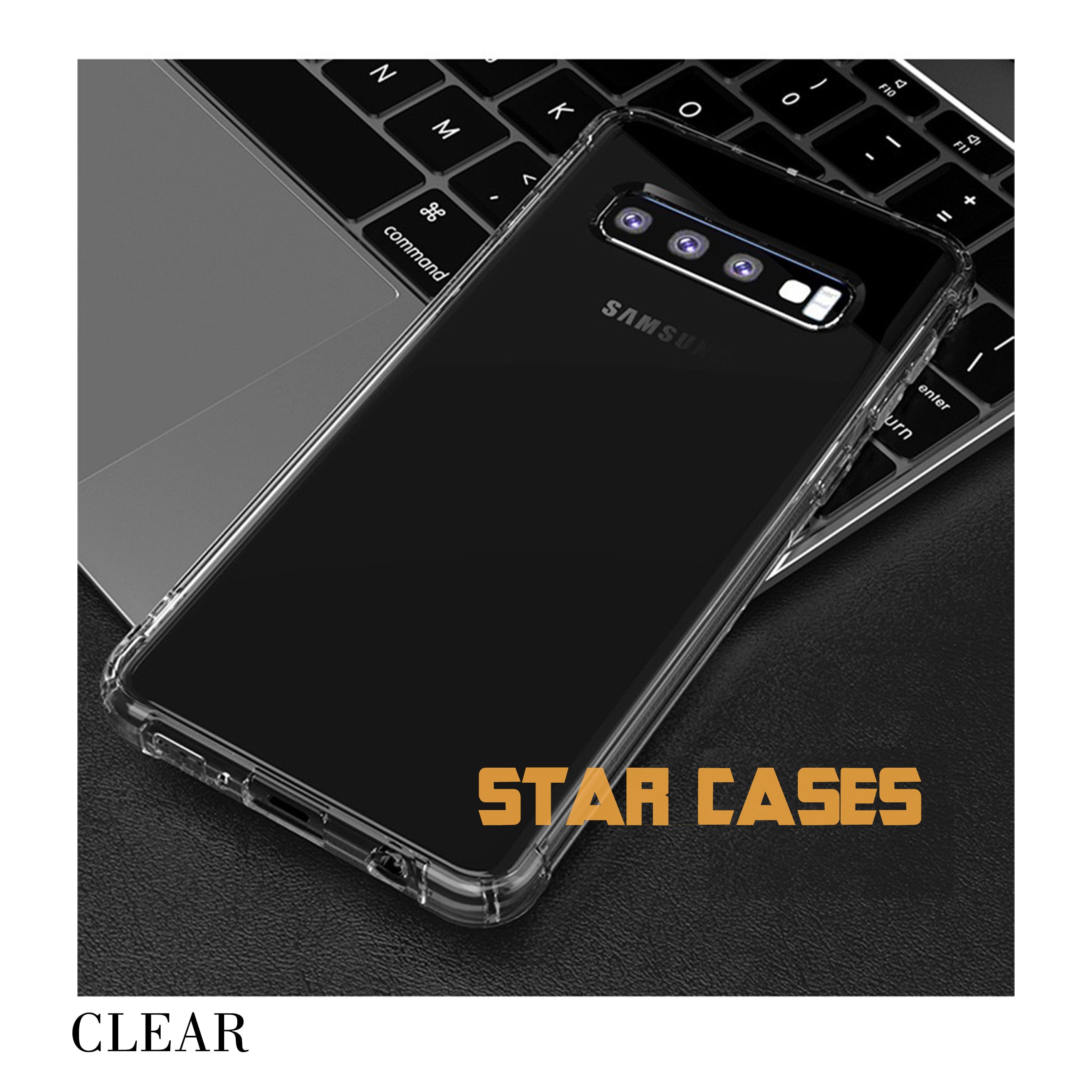 Samsung S22 Clear Soft Bumper Case