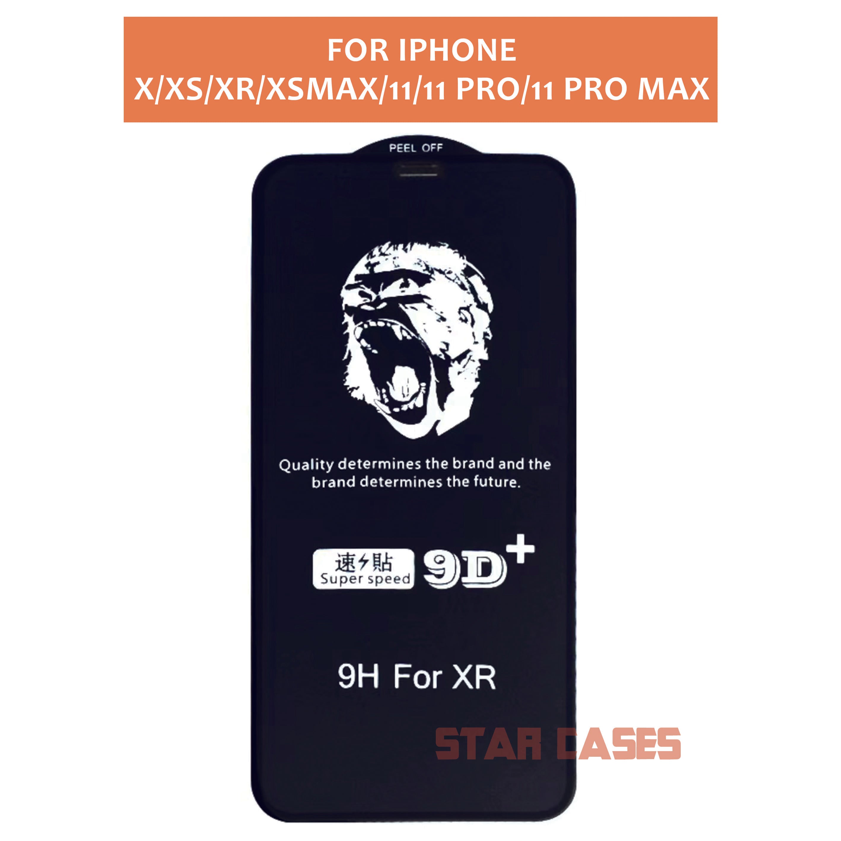 iPhone GORILLA 9d+ Glass Screen Protector