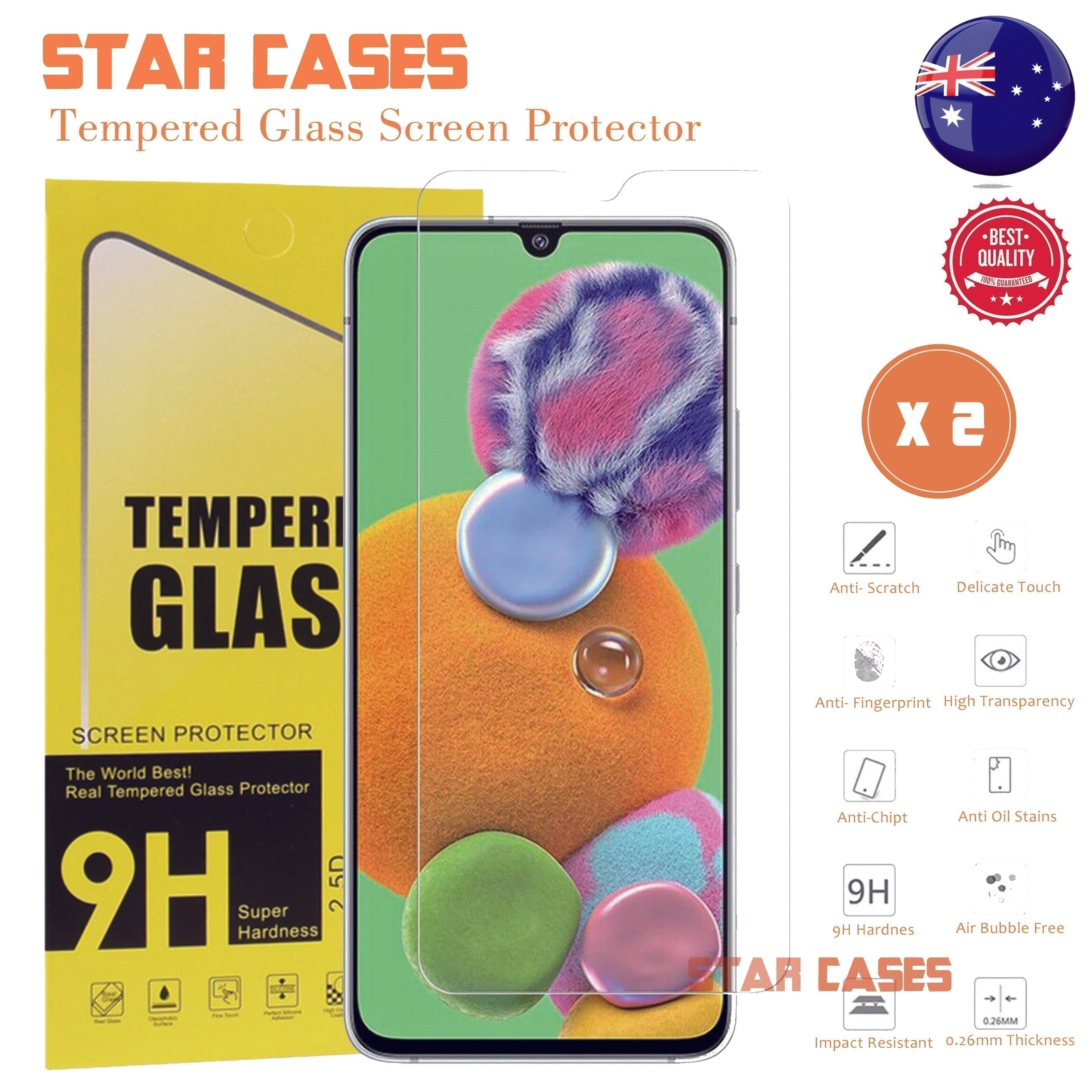 Samsung A Series Front Tempered Glass Screen Protector
