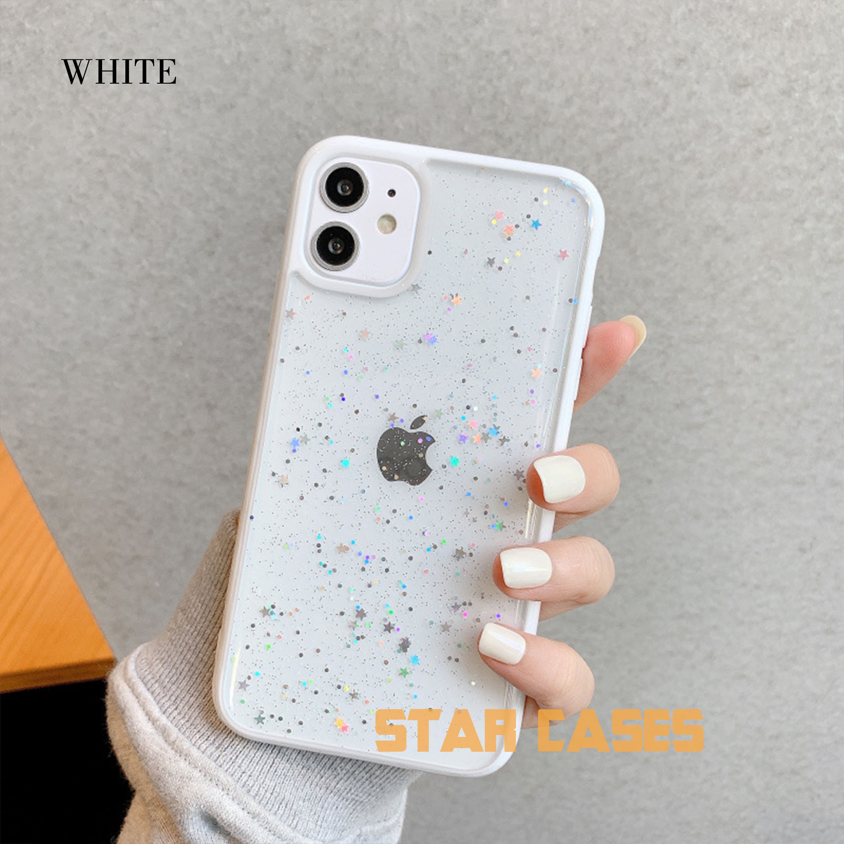 iPhone 12/12 Pro Bling Star Glitter Slim Case