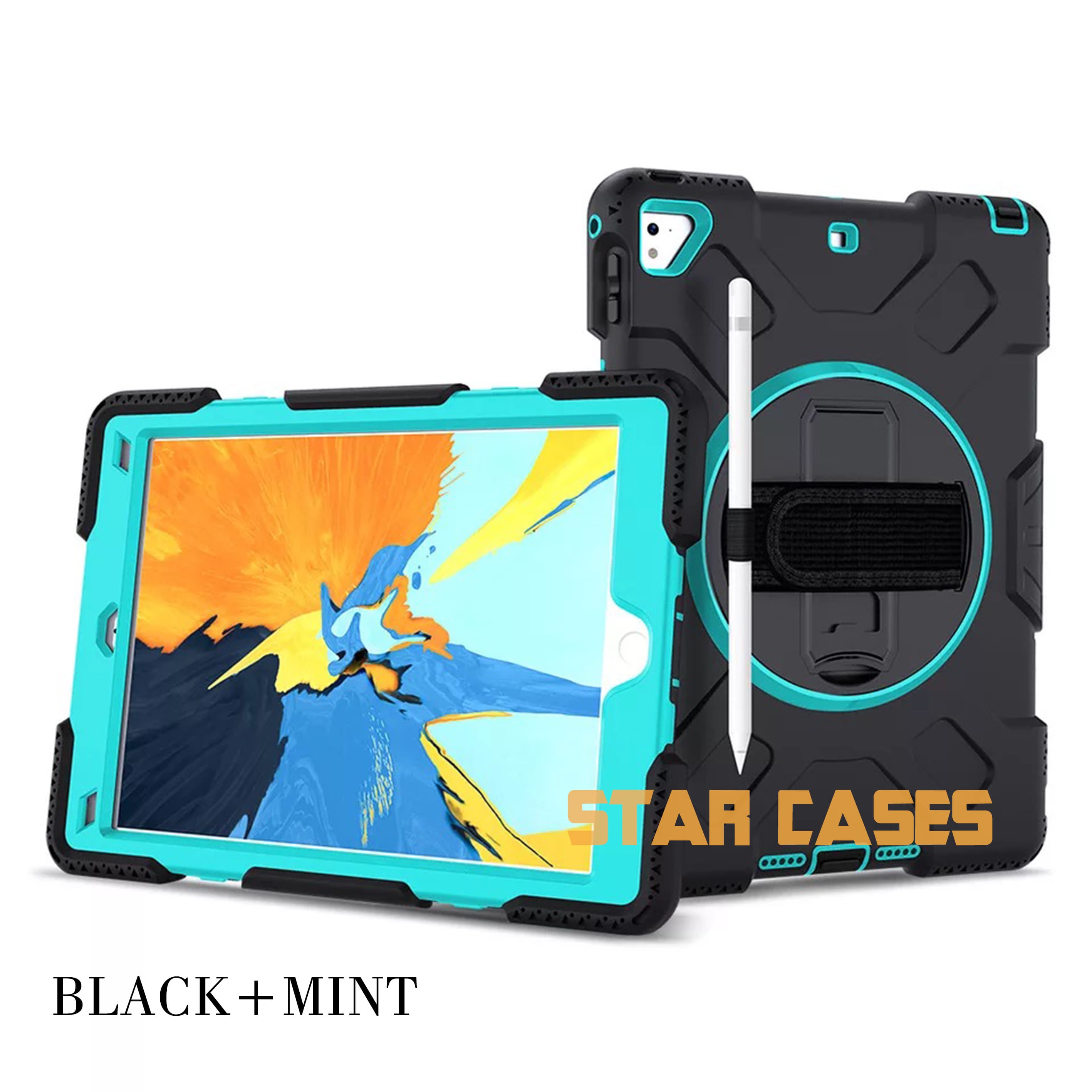 iPad Mini 4&5 Heavy Duty Rotating Case