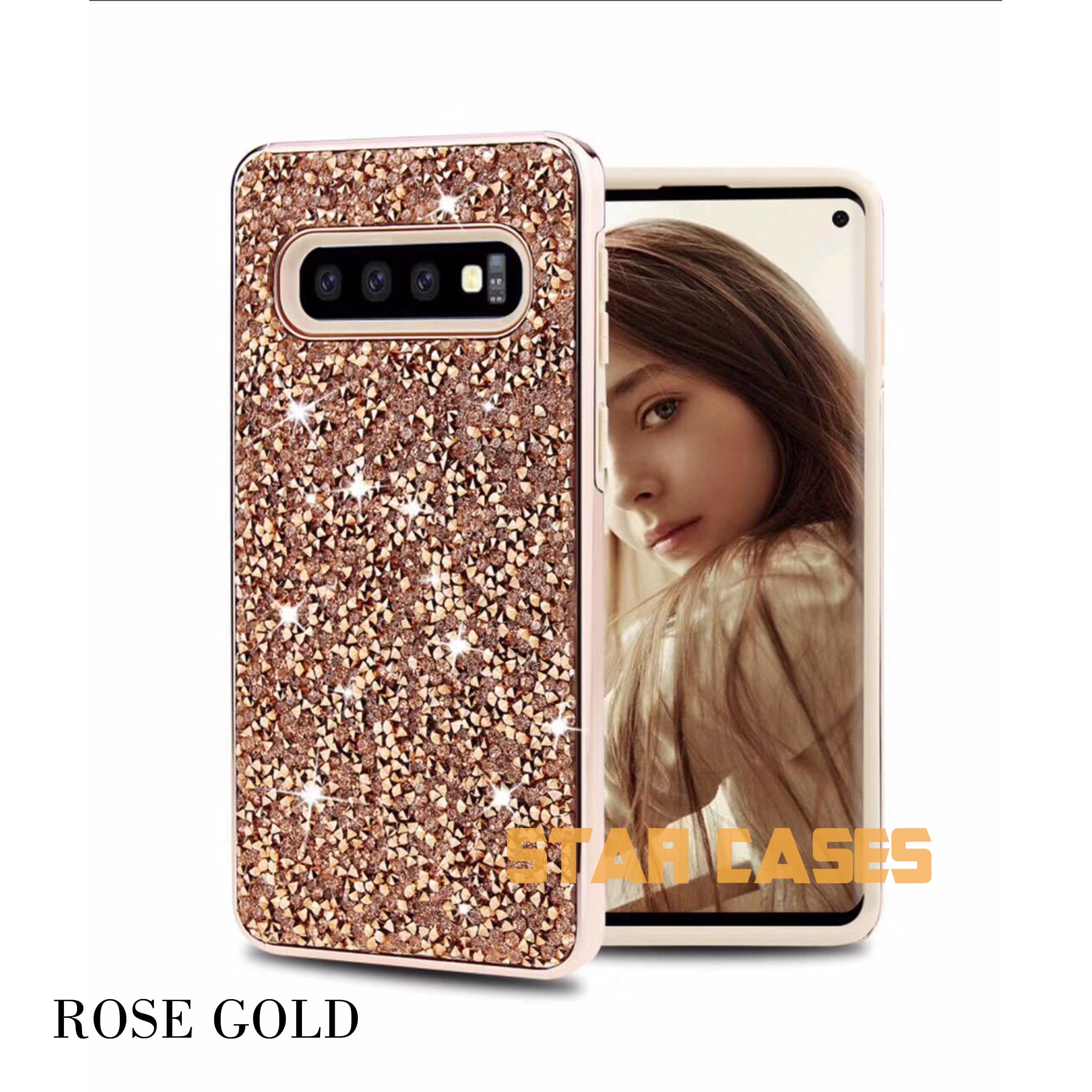 Samsung S21 Plus Sparkling Diamond Shockproof Hard Case