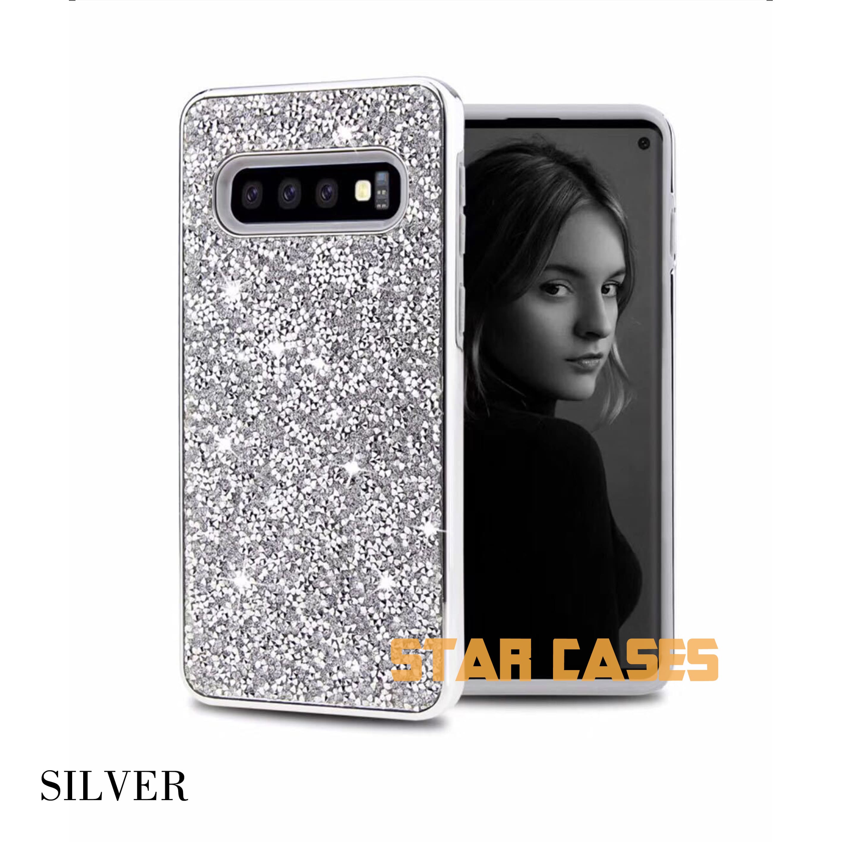 Samsung S10e Sparkling Diamond Shockproof Hard Case