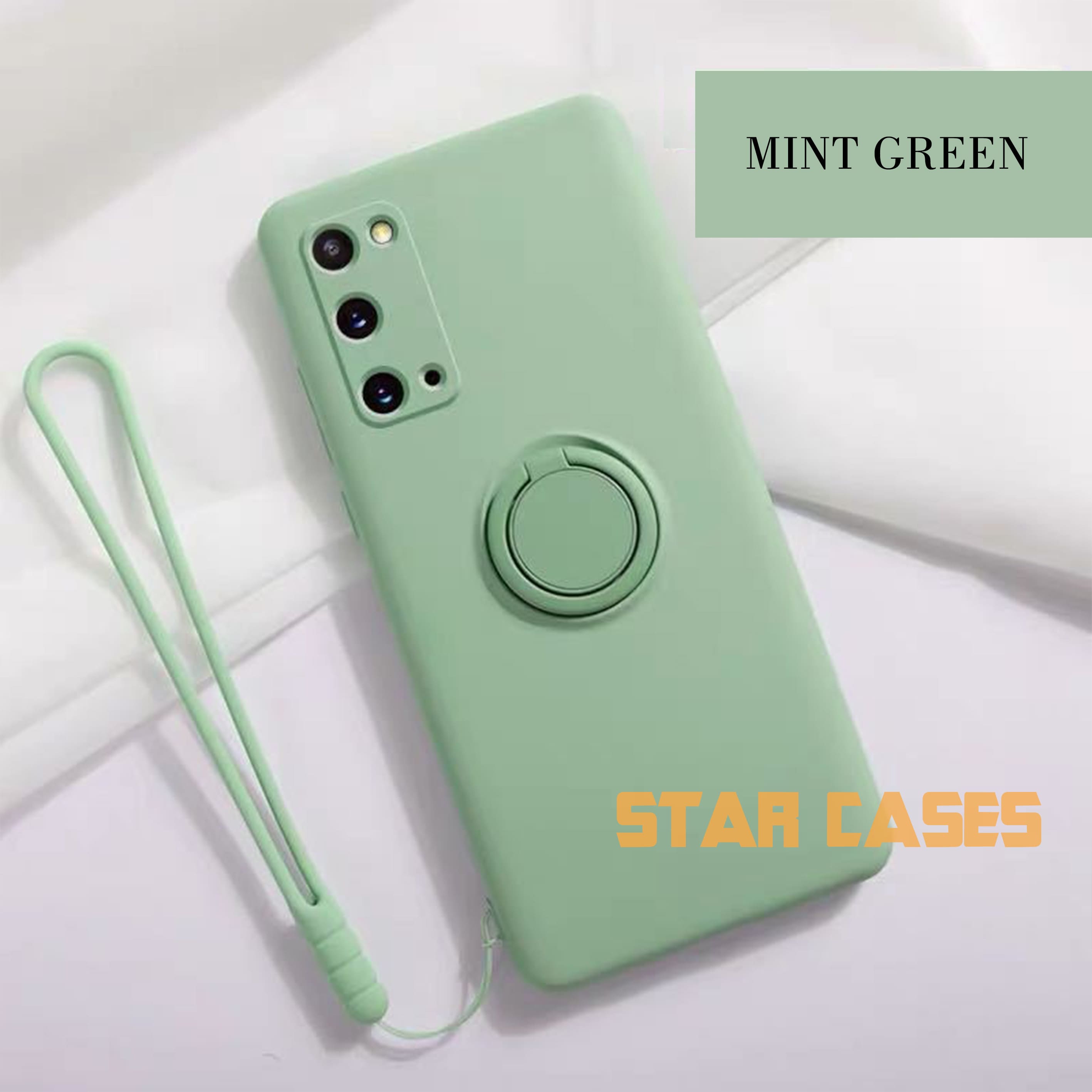 Samsung S10e Liquid Silicone Ring Case