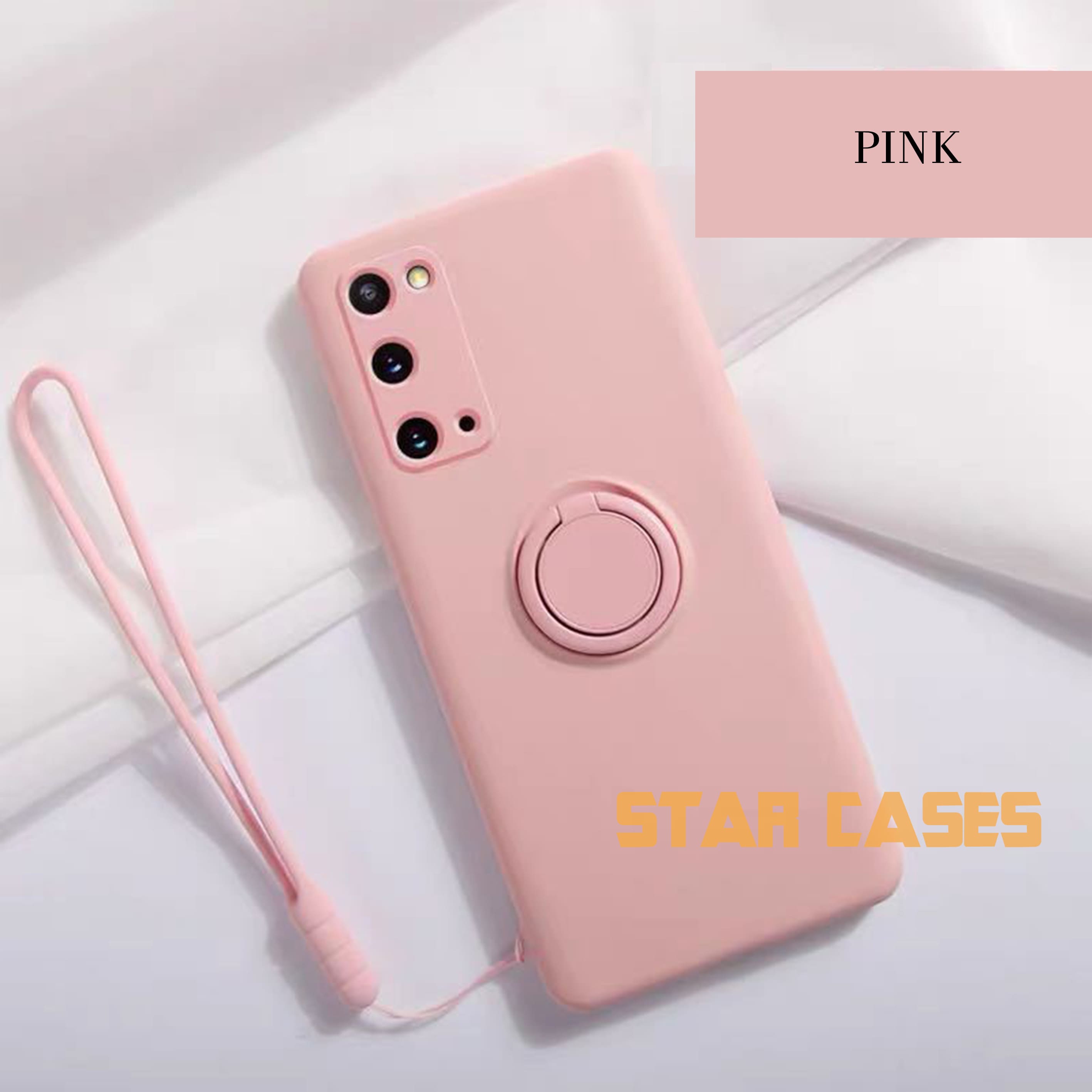 Samsung S10 Plus Liquid Silicone Ring Case