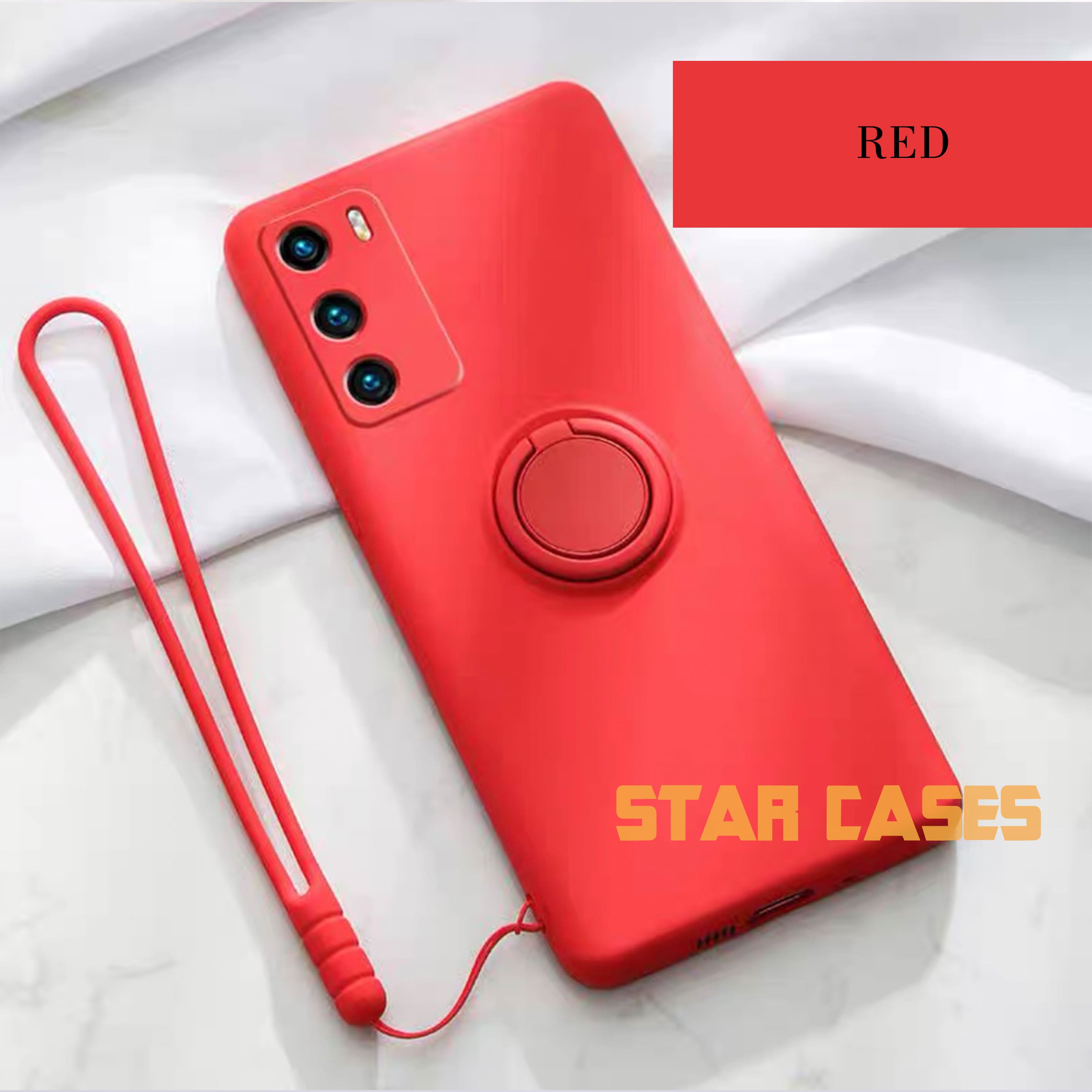 Samsung Note 10 Plus Liquid Silicone Ring Case