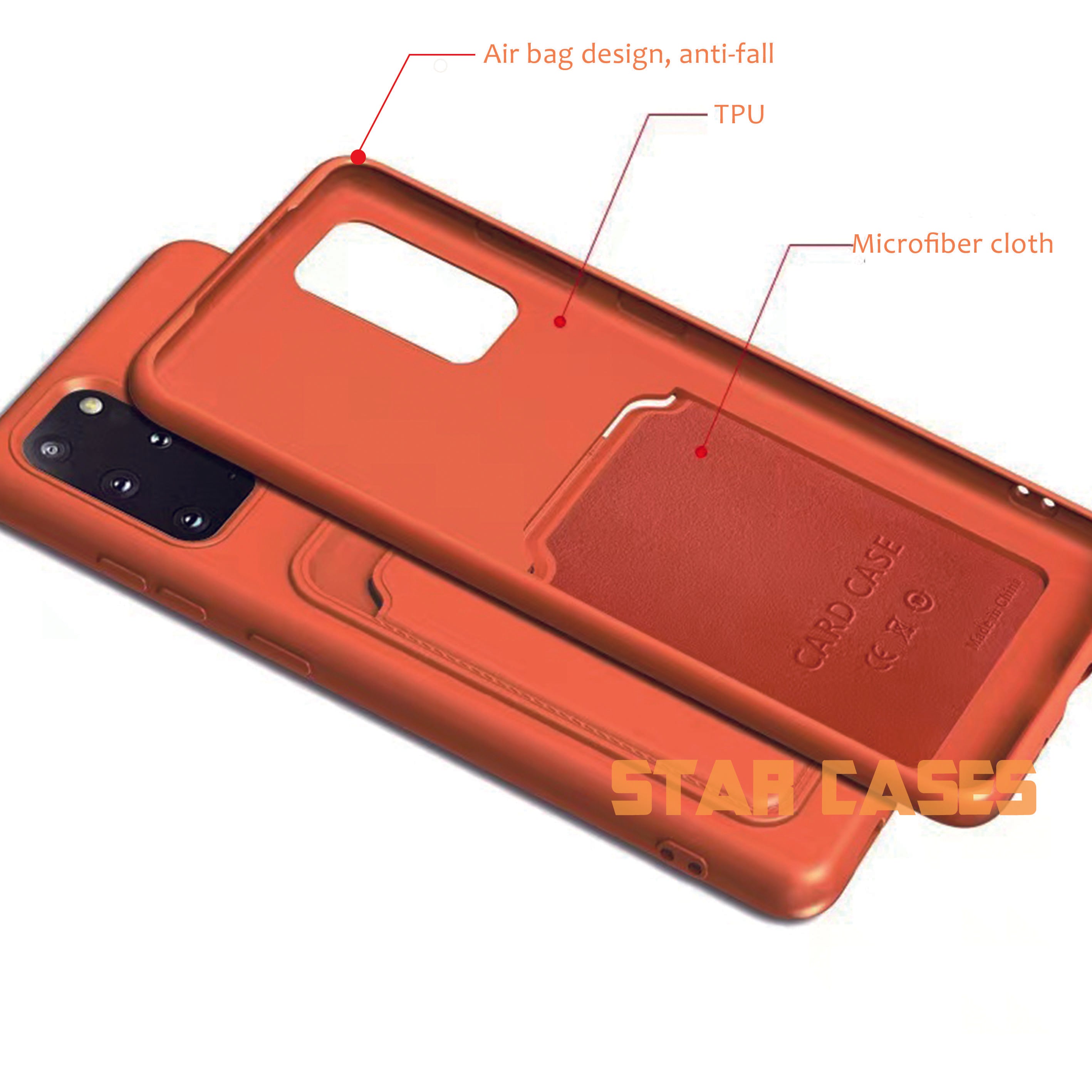 Samsung S20 Back Card Silicone Case