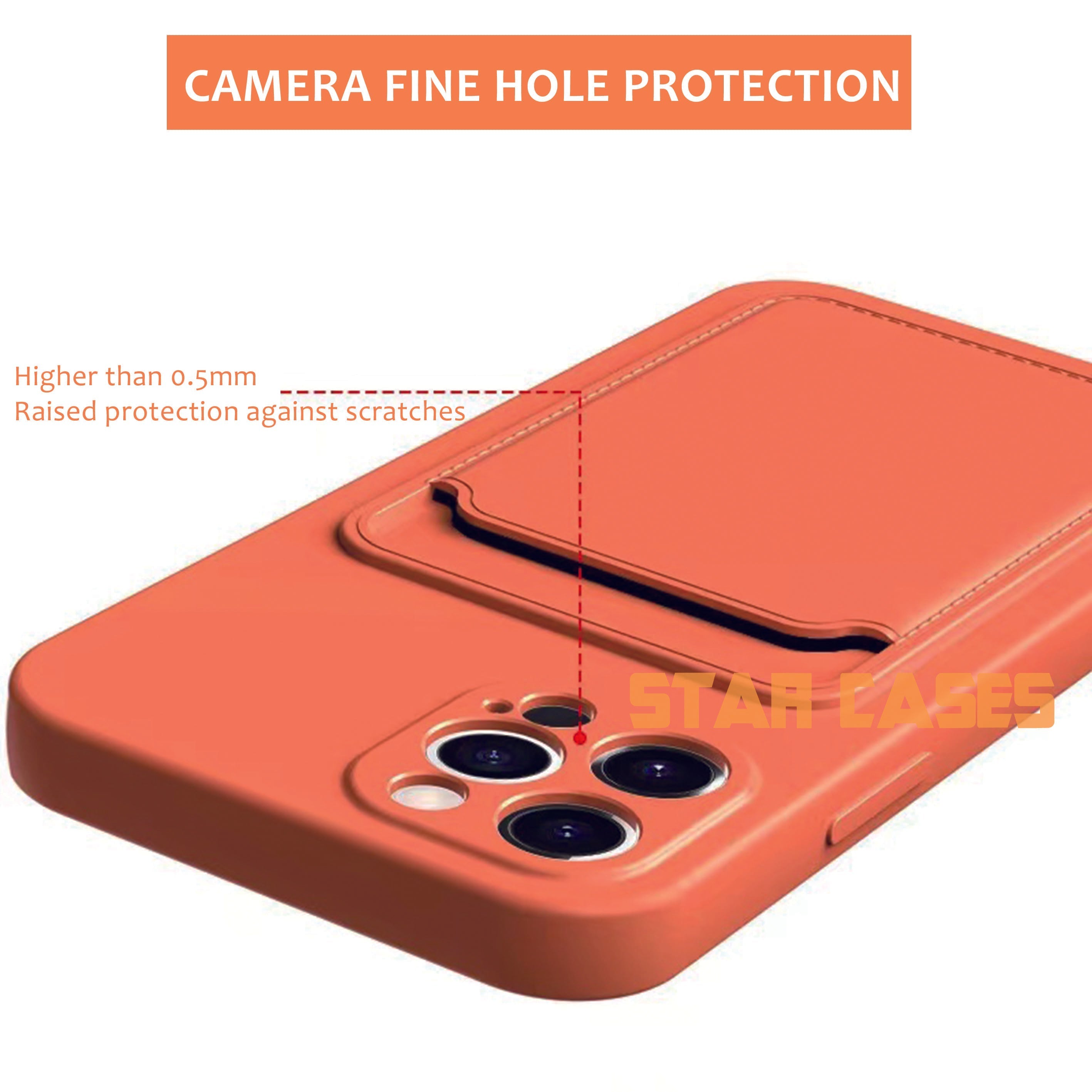 iPhone 7Plus/8Plus Back Card Silicone Case