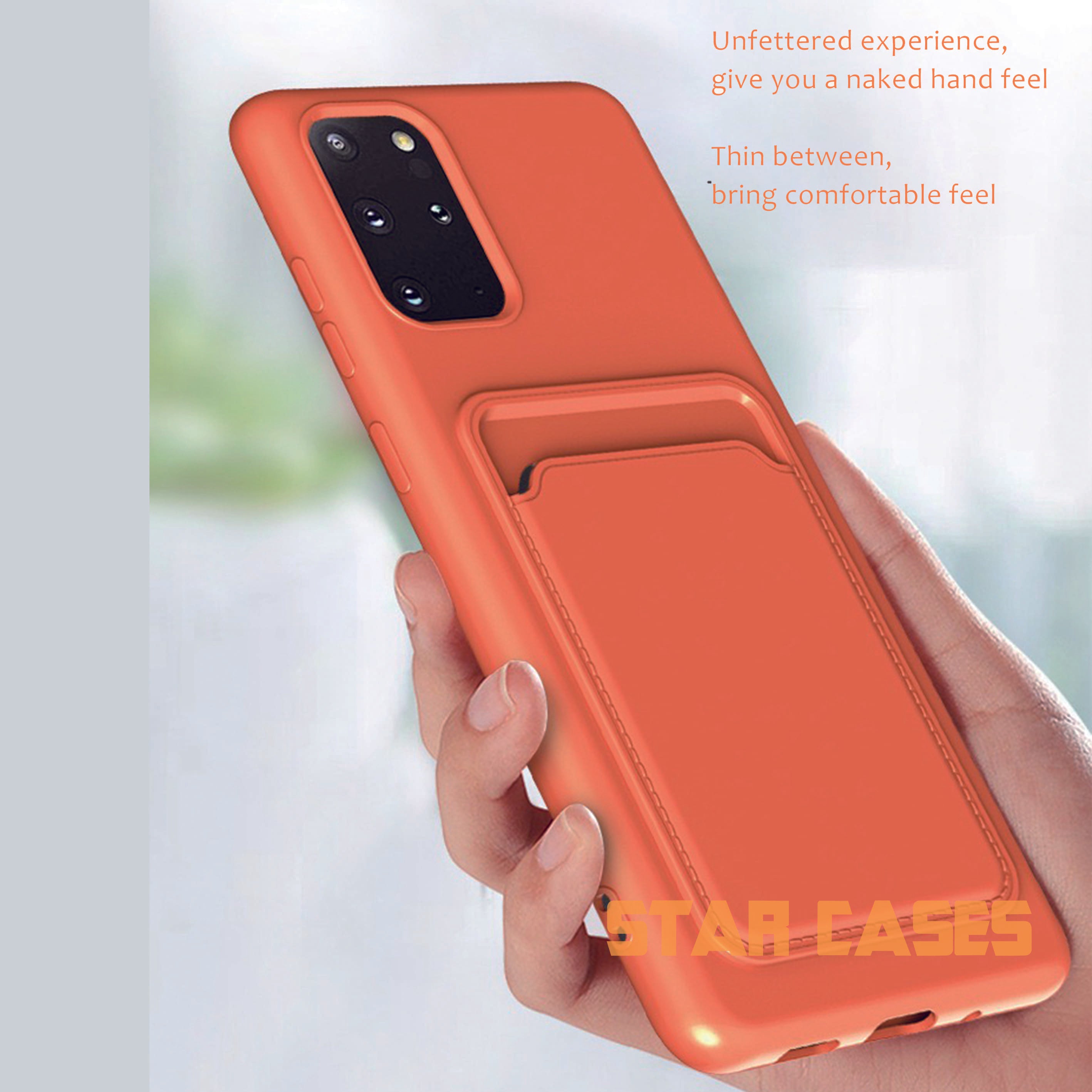 Samsung S20 Back Card Silicone Case