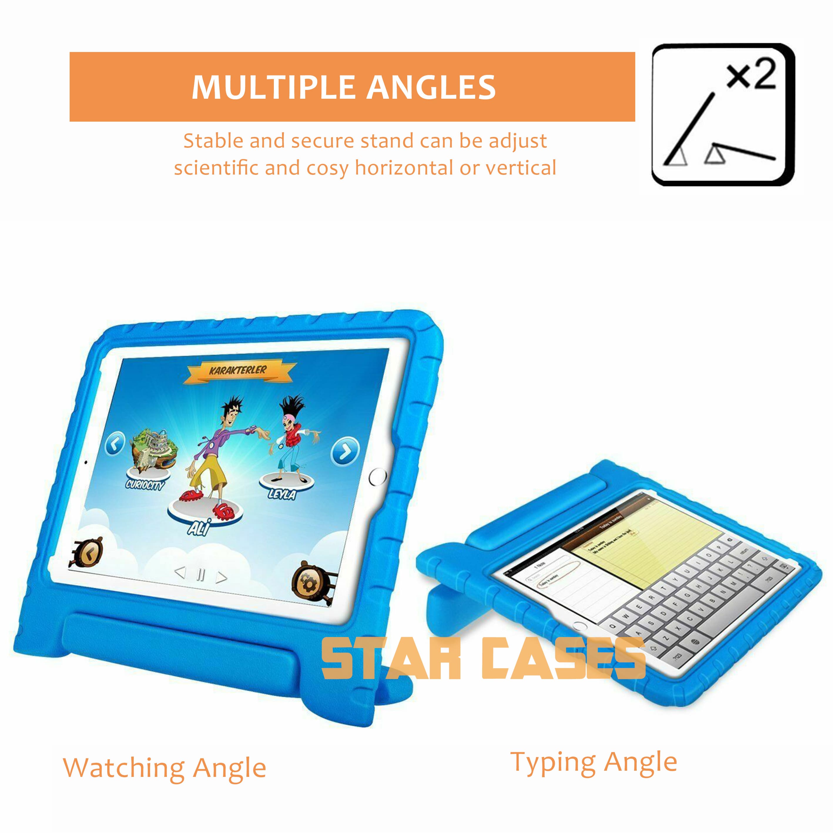 iPad mini 1&2&3&4&5 Kids Handle Stand Case