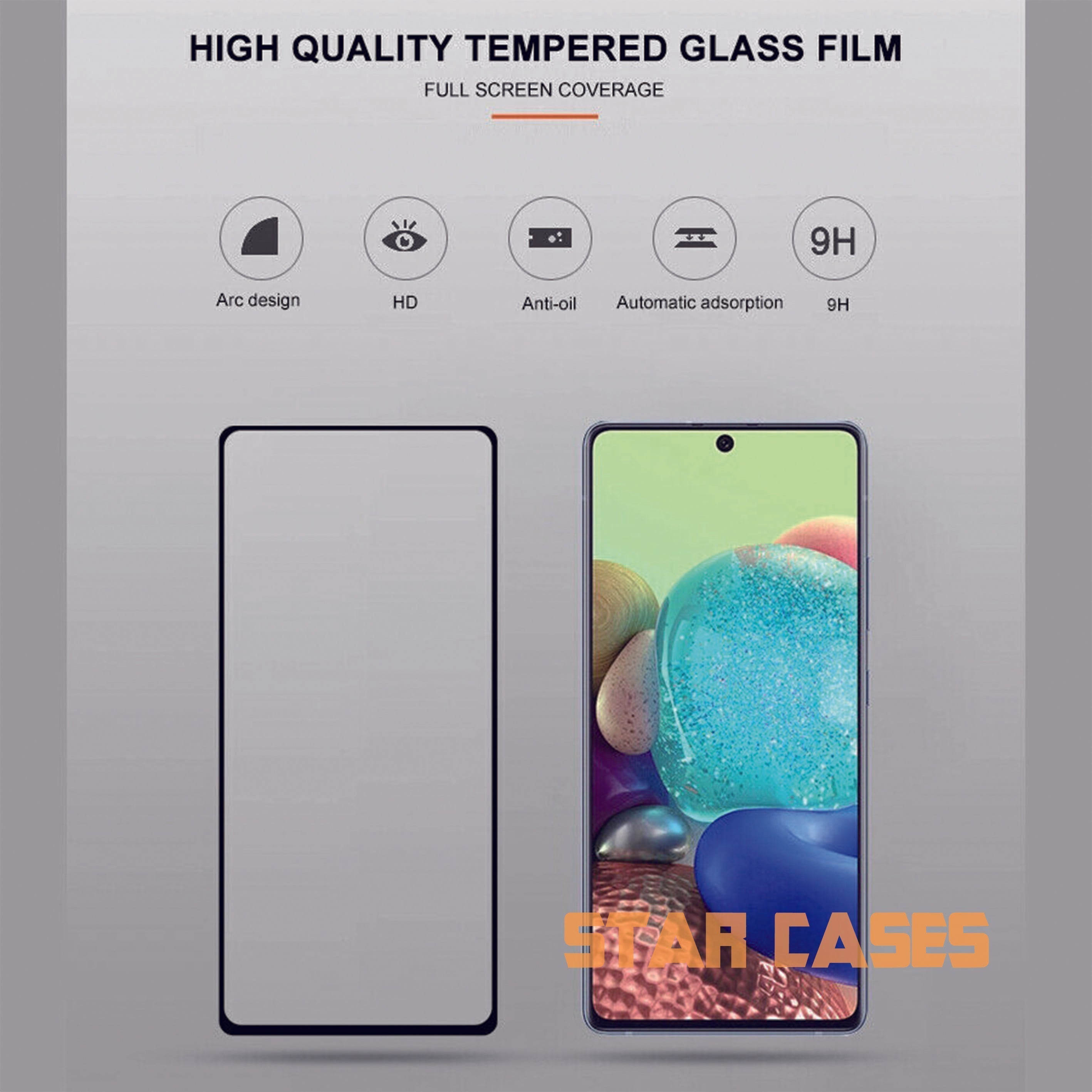 Samsung Full Coverage Tempered Glass Screen Protector