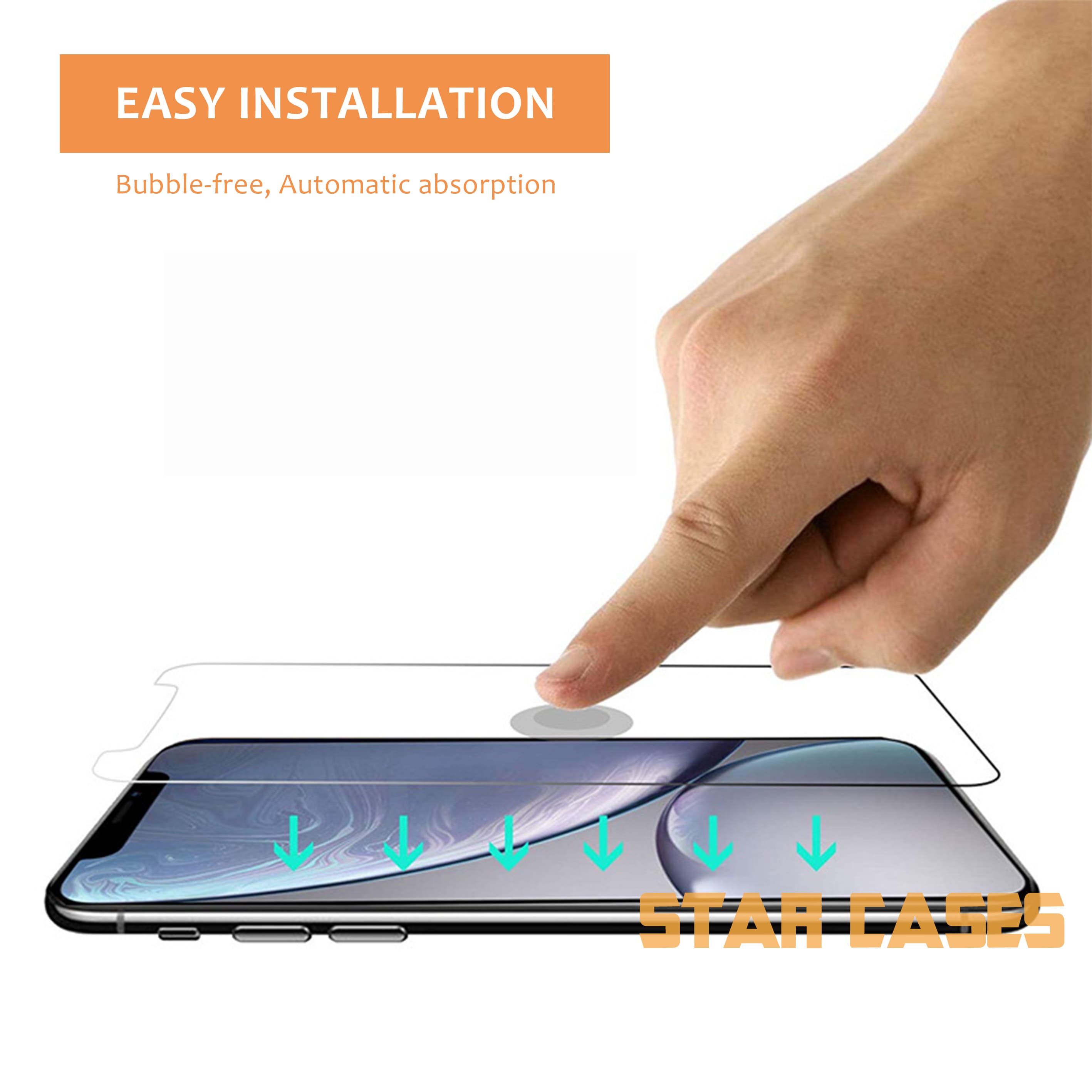 iPhone Front Tempered Glass Screen Protector