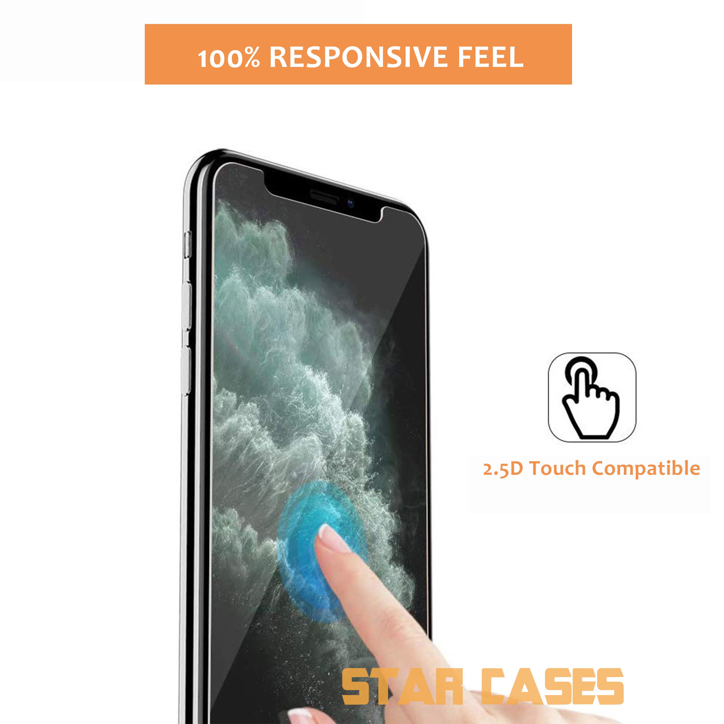 iPhone Front Tempered Glass Screen Protector