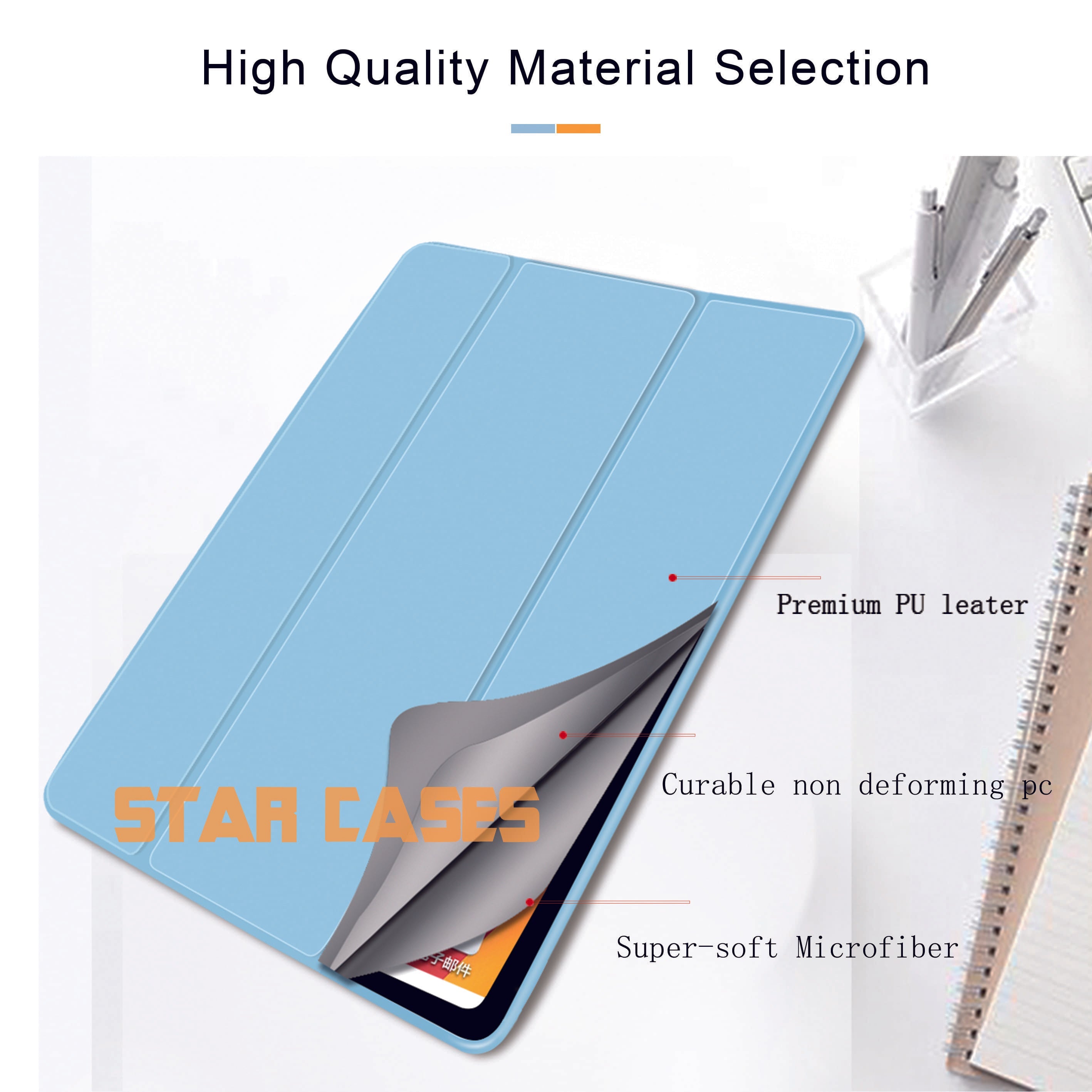 iPad 7/8/9 10.2 inch Silicone Pen Holder Case