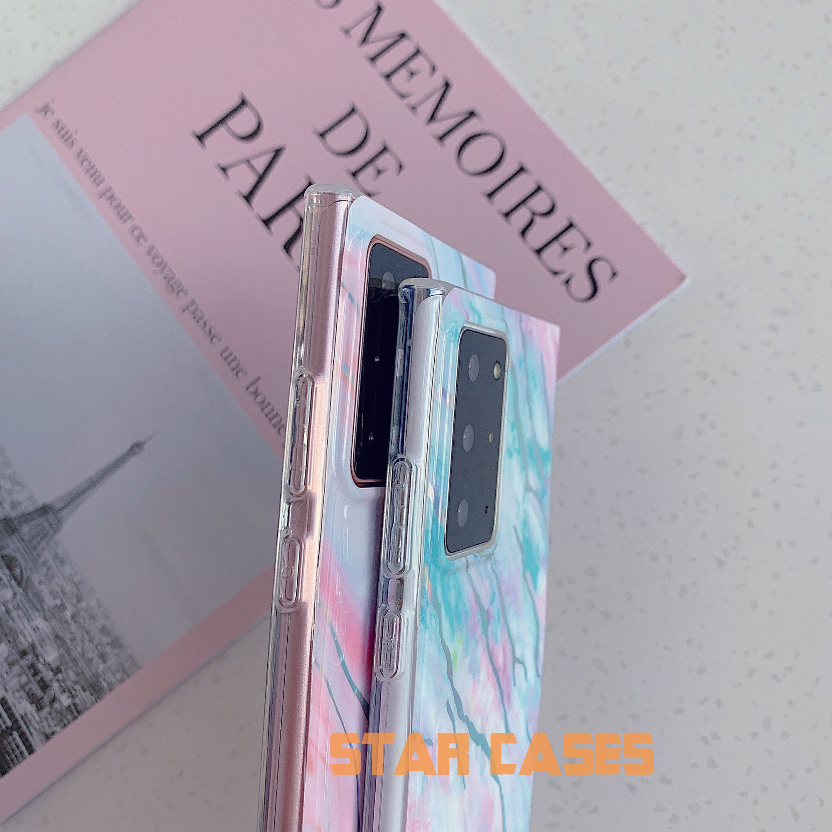 Samsung S10 Plus Laser Marble Soft Case