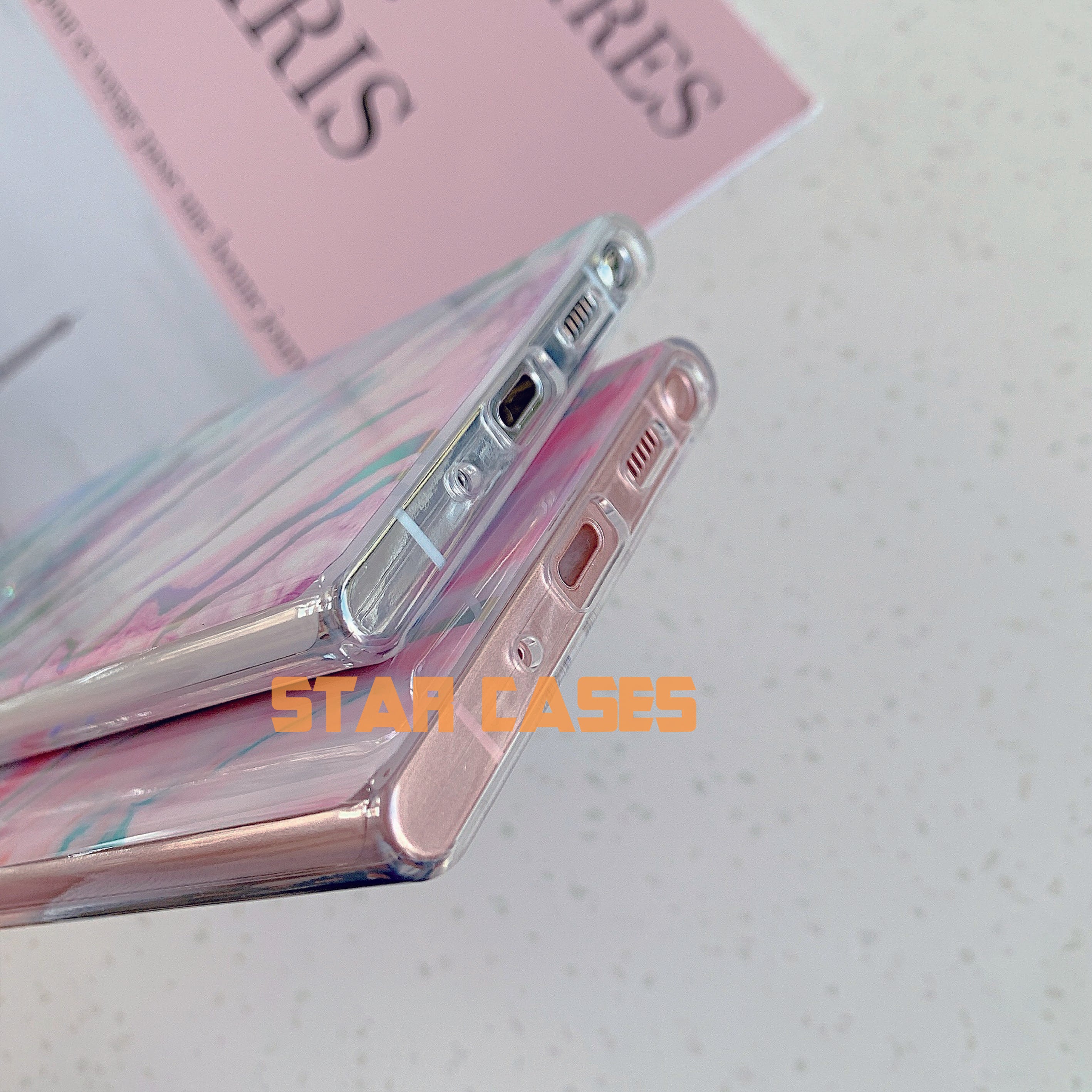 Samsung S20 Plus Laser Marble Soft Case