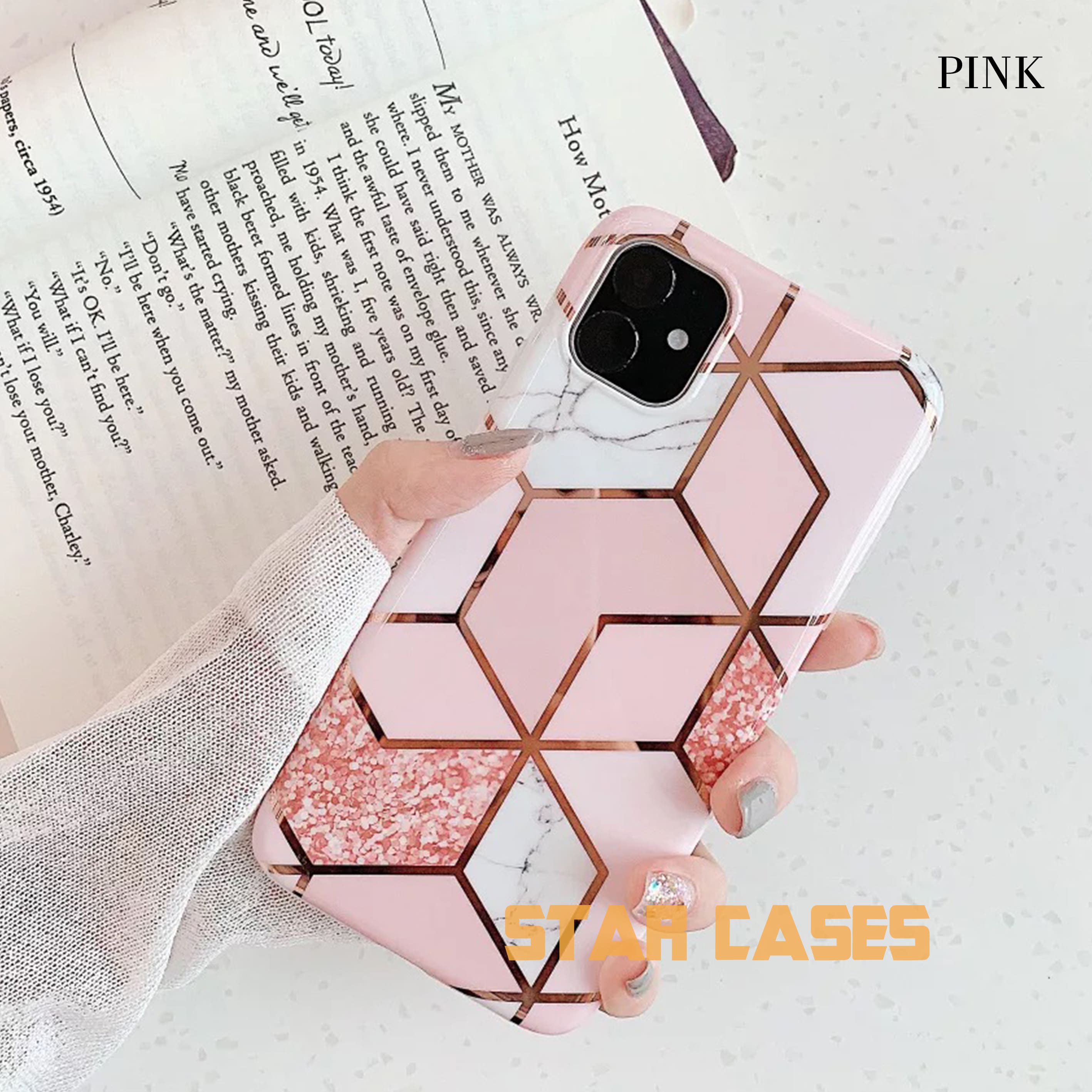 iPhone XS Max Marble Diamond Soft Case