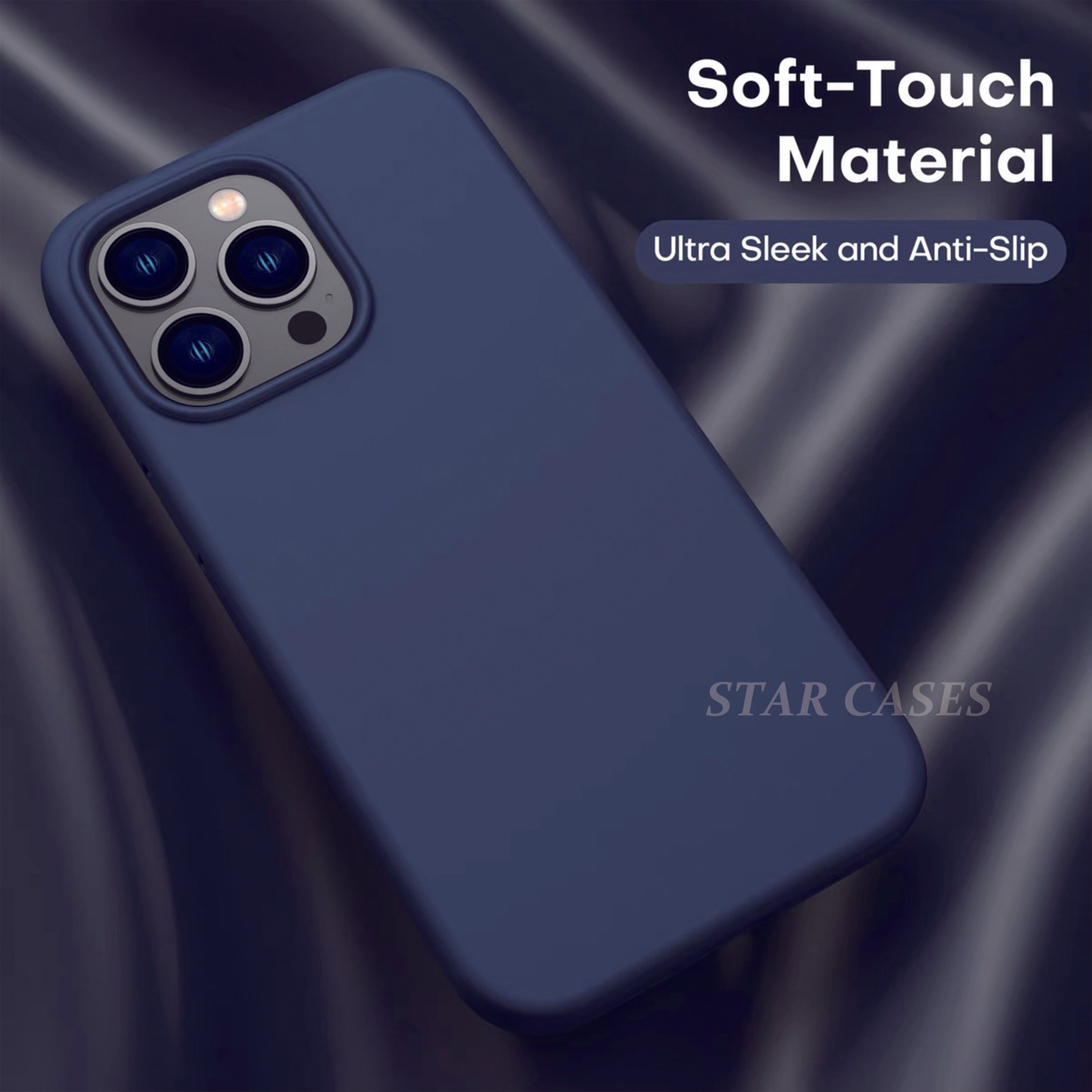 iPhone Ip 7plus/8plus Thick Liquid Silicone Case