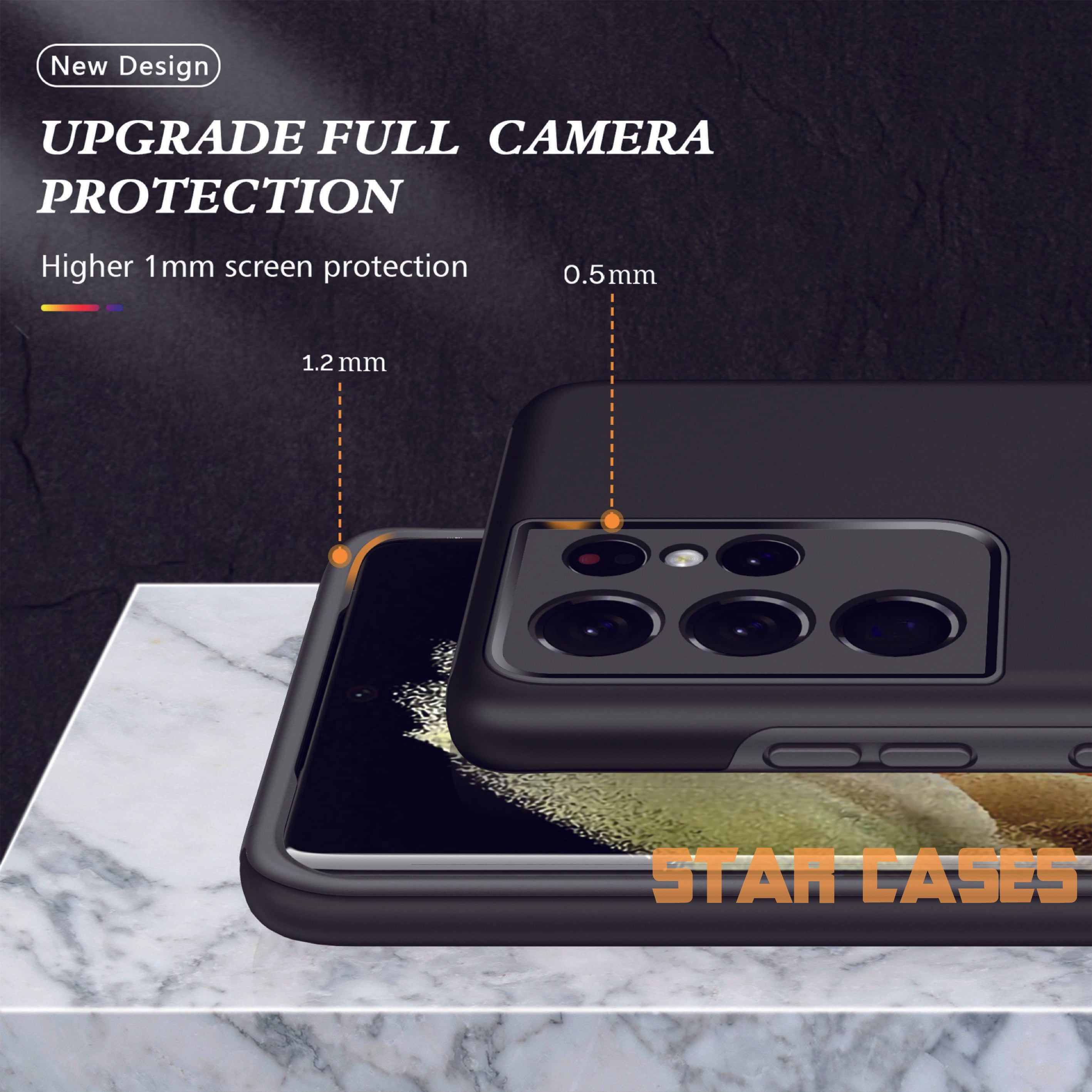 Samsung S21 Plus Shockproof Magnetic Ring Holder Case