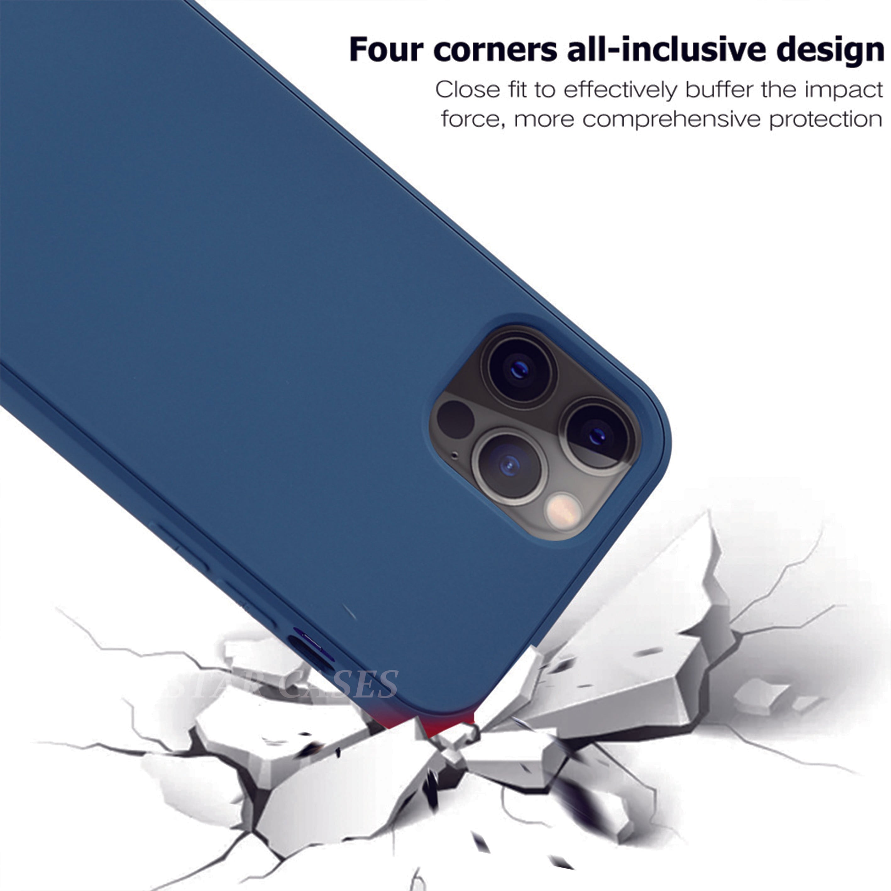 iPhone Ip 7plus/8plus Thick Liquid Silicone Case