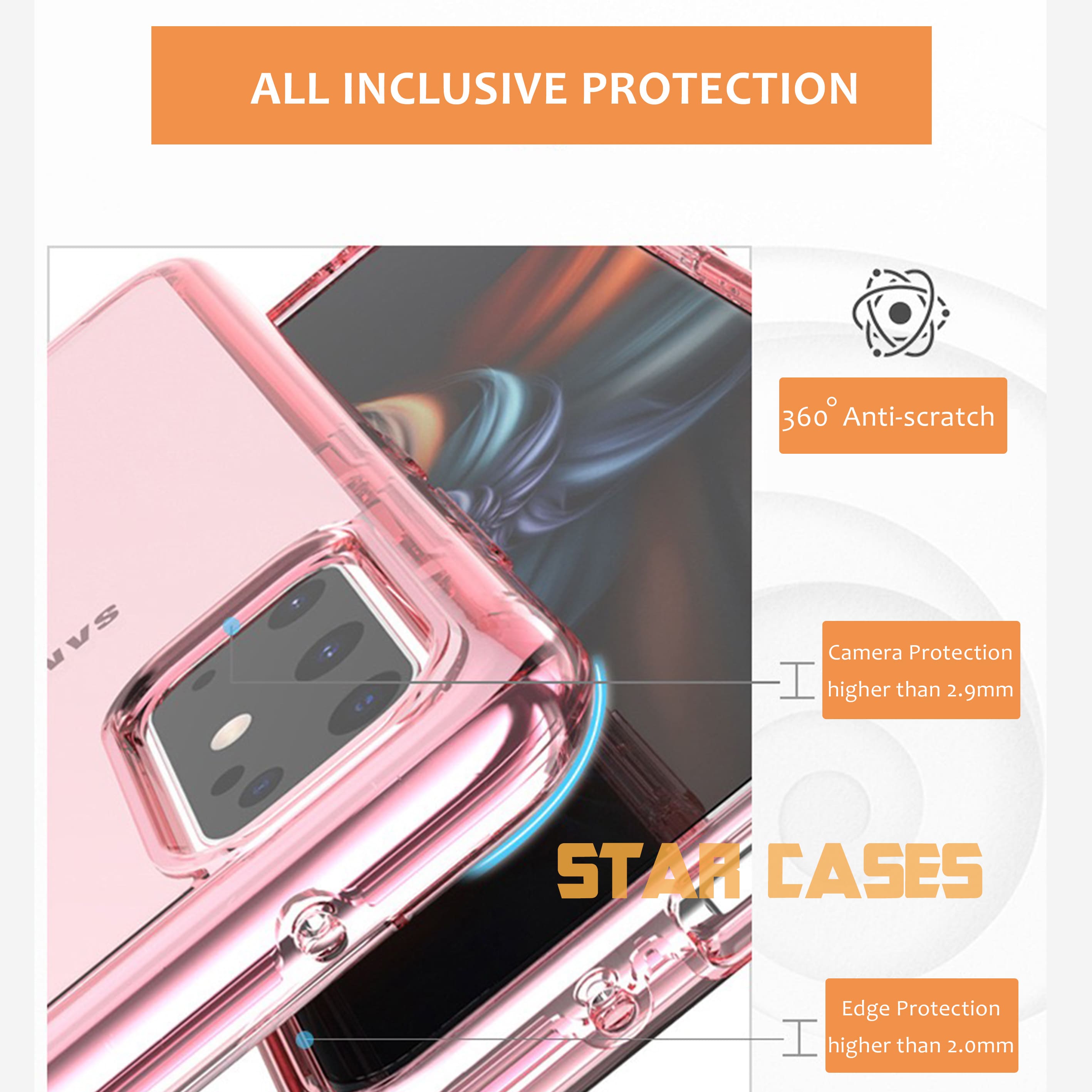 Samsung A14 Terminator Hard Clear Case