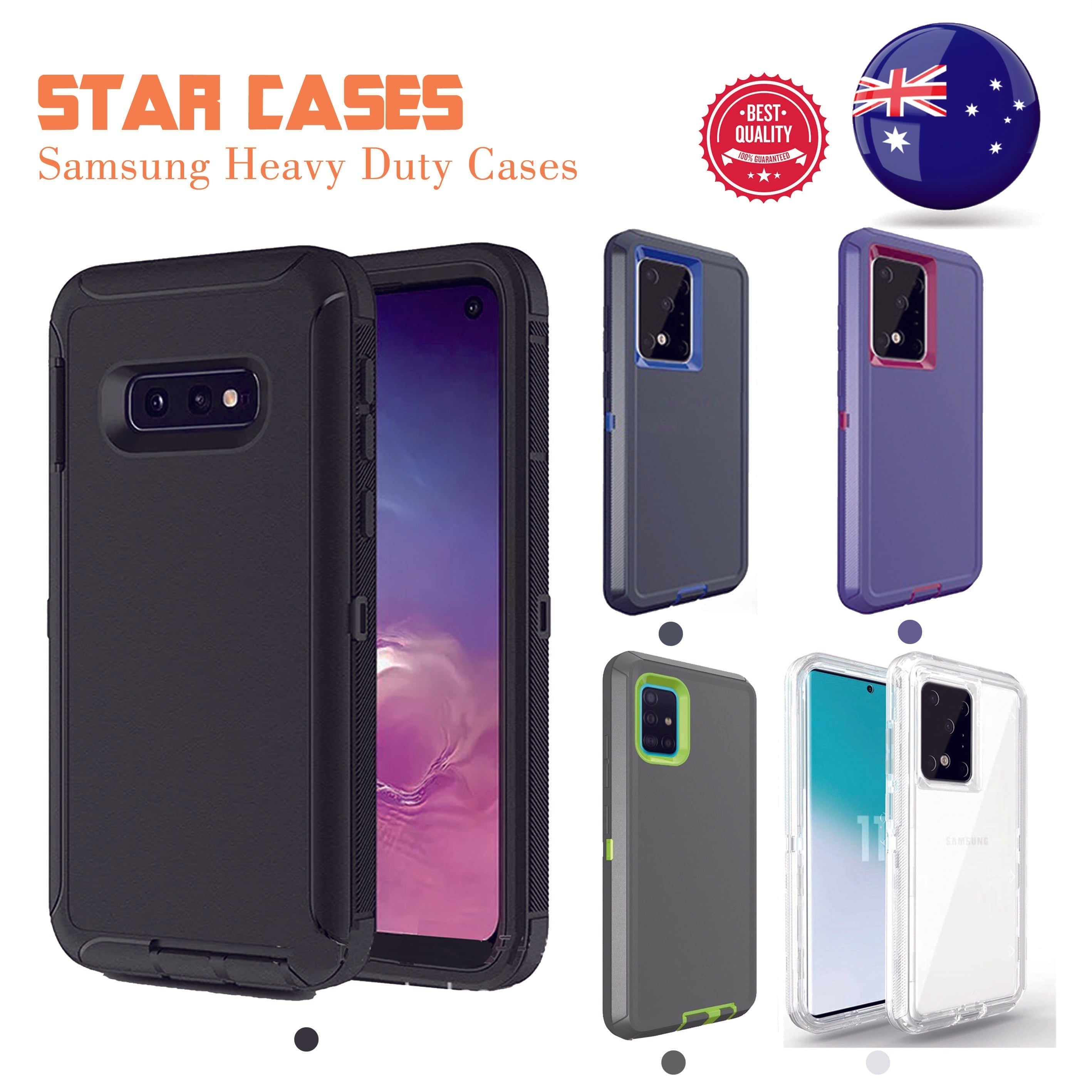 Samsung A14 Defender Hybrid Case